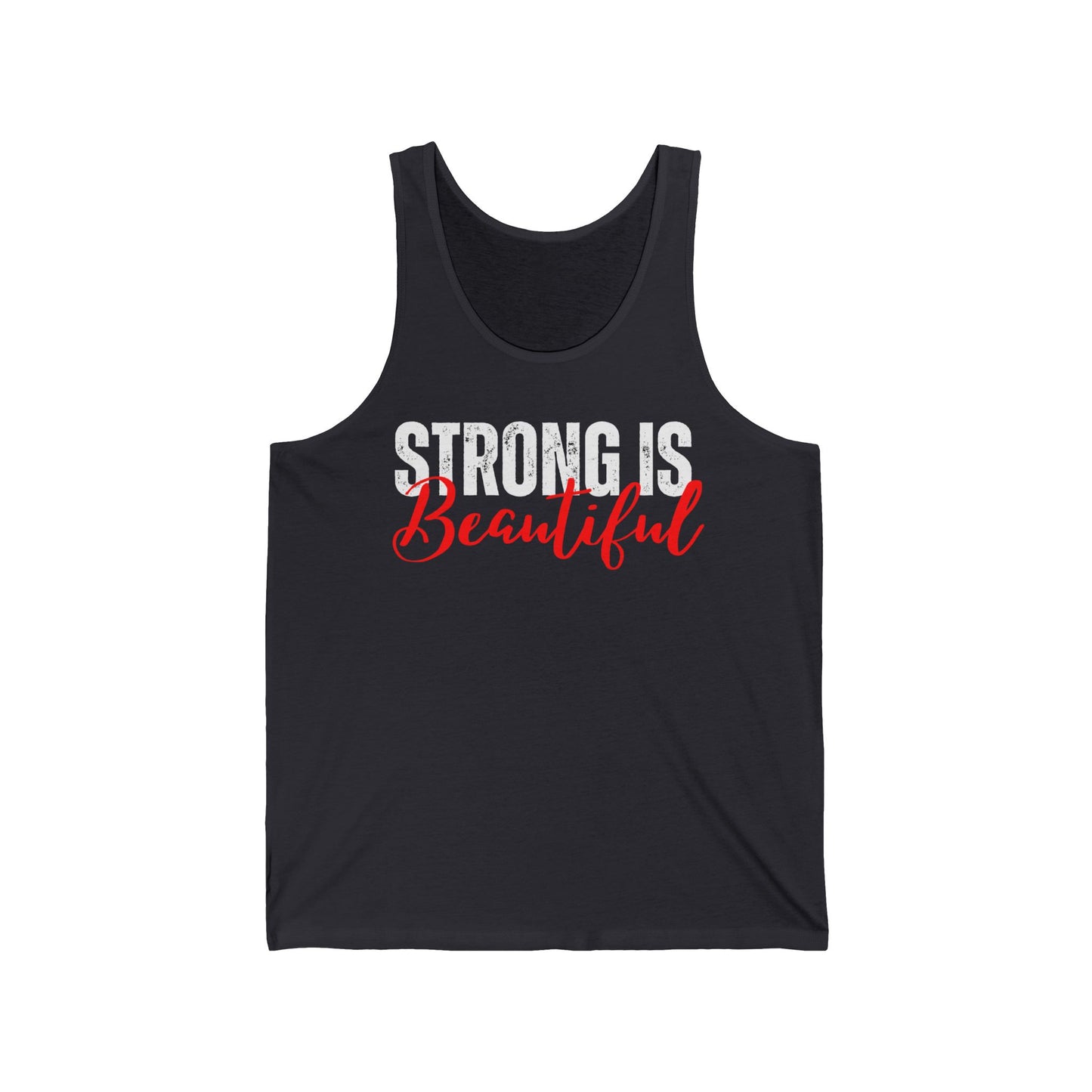 Strong is Beautiful Tank Top for Workout Tank Tops for Gym Tank Top for Womens gifts for Gym Rat gift Gym Lover Tank Top Fitness Lover gift