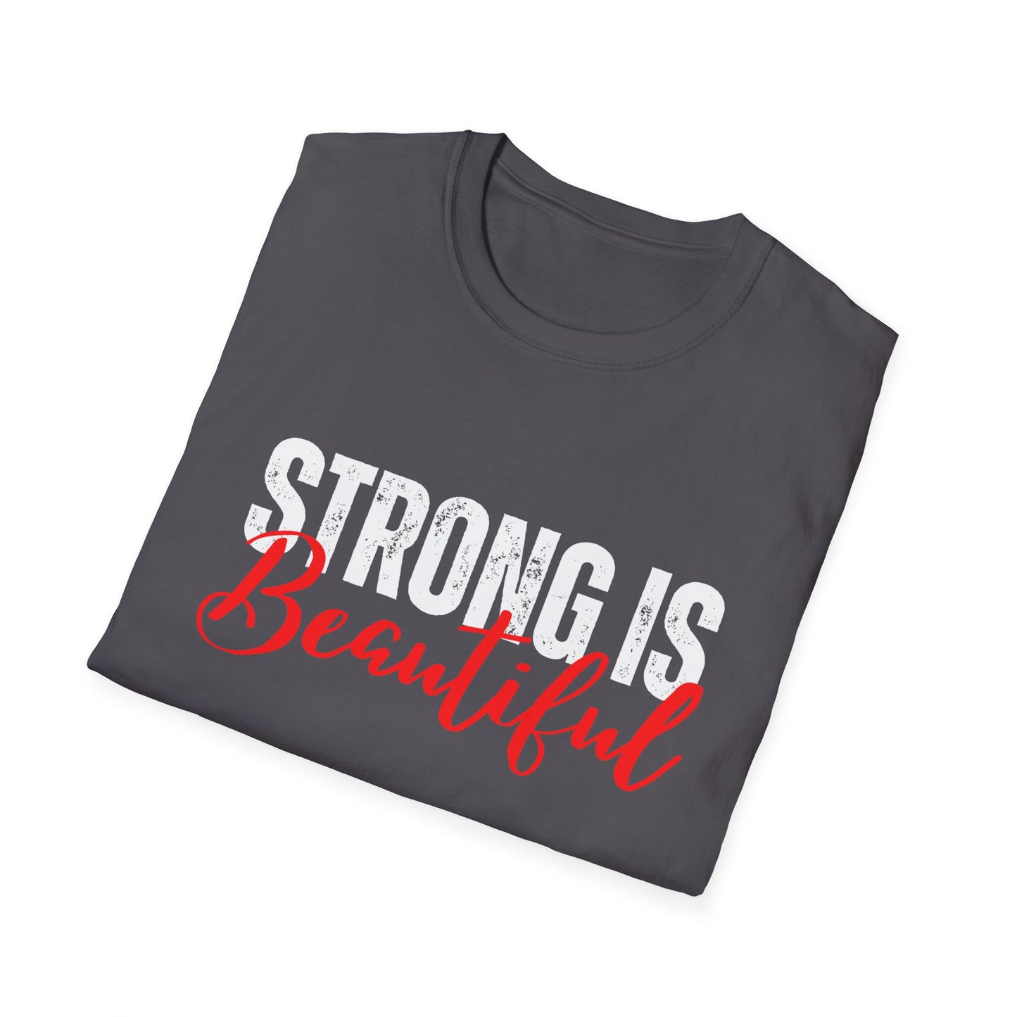Strong is Beautiful Workout Shirt for Fitness Lover gift for Gym T-shirt for Workout Lover gift for Her Weightlifting Tee Powerlifting