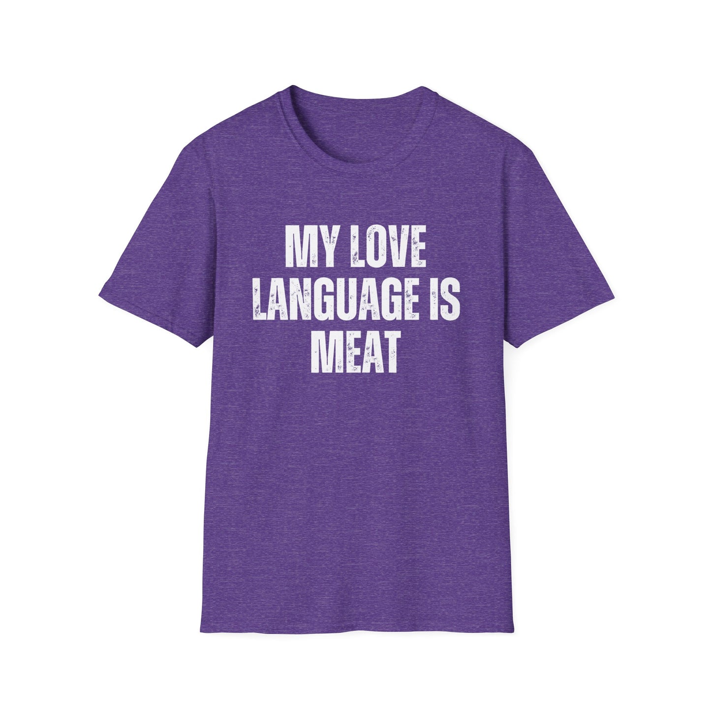 Carnivore Diet Tshirts for Meat Lovers Tshirt Funny Meat T-shirt for Mens gift for BBQ gifts My Love Language is MEAT Shirt for Him gifts