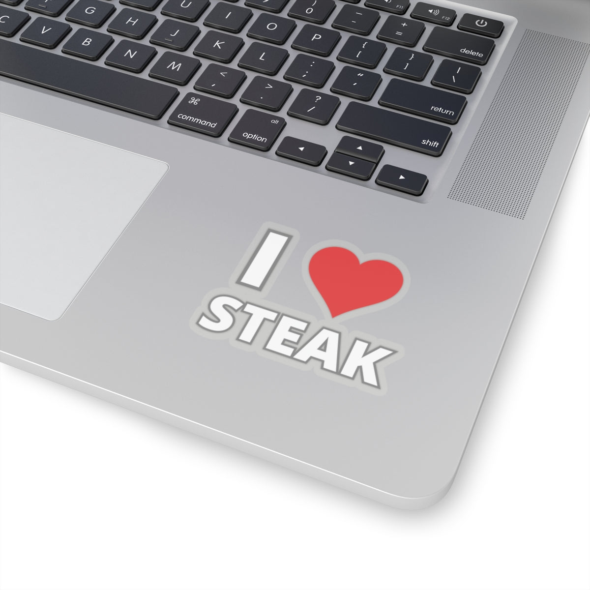 I LOVE STEAK Sticker for Steak Lover Gift for Meat Lover gifts for Carnivore Diet Present I Heart Steak Decal Sticker for Chef gift