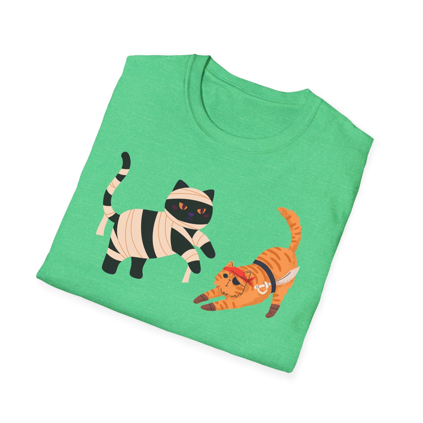 Halloween cats Shirt for Halloween Mumy Tshirt Spooky Season Cat Tee Halloween Cute Women Outfit Halloween Gift for Cat Lovers Funny tee