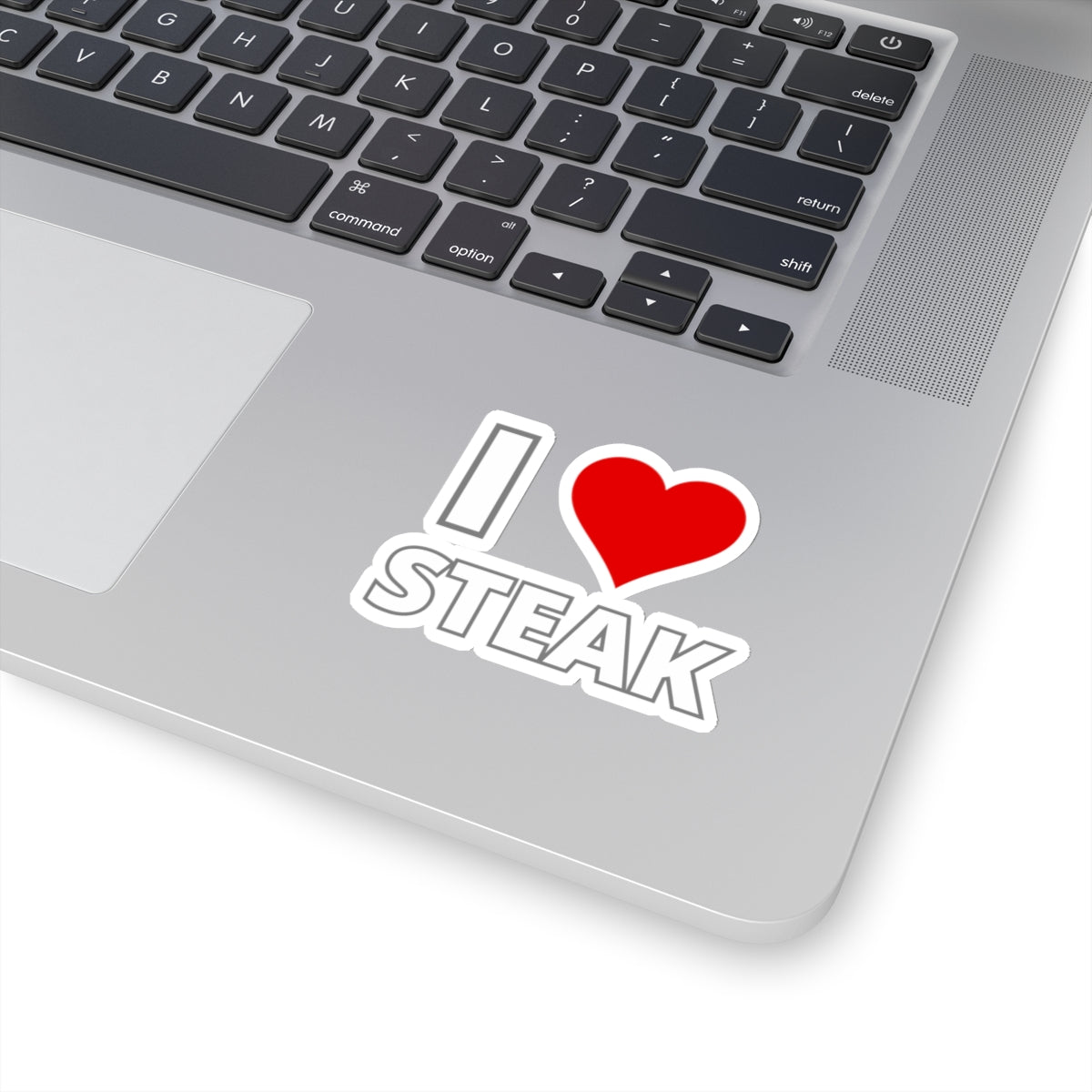 I LOVE STEAK Sticker for Steak Lover Gift for Meat Lover gifts for Carnivore Diet Present I Heart Steak Decal Sticker for Chef gift