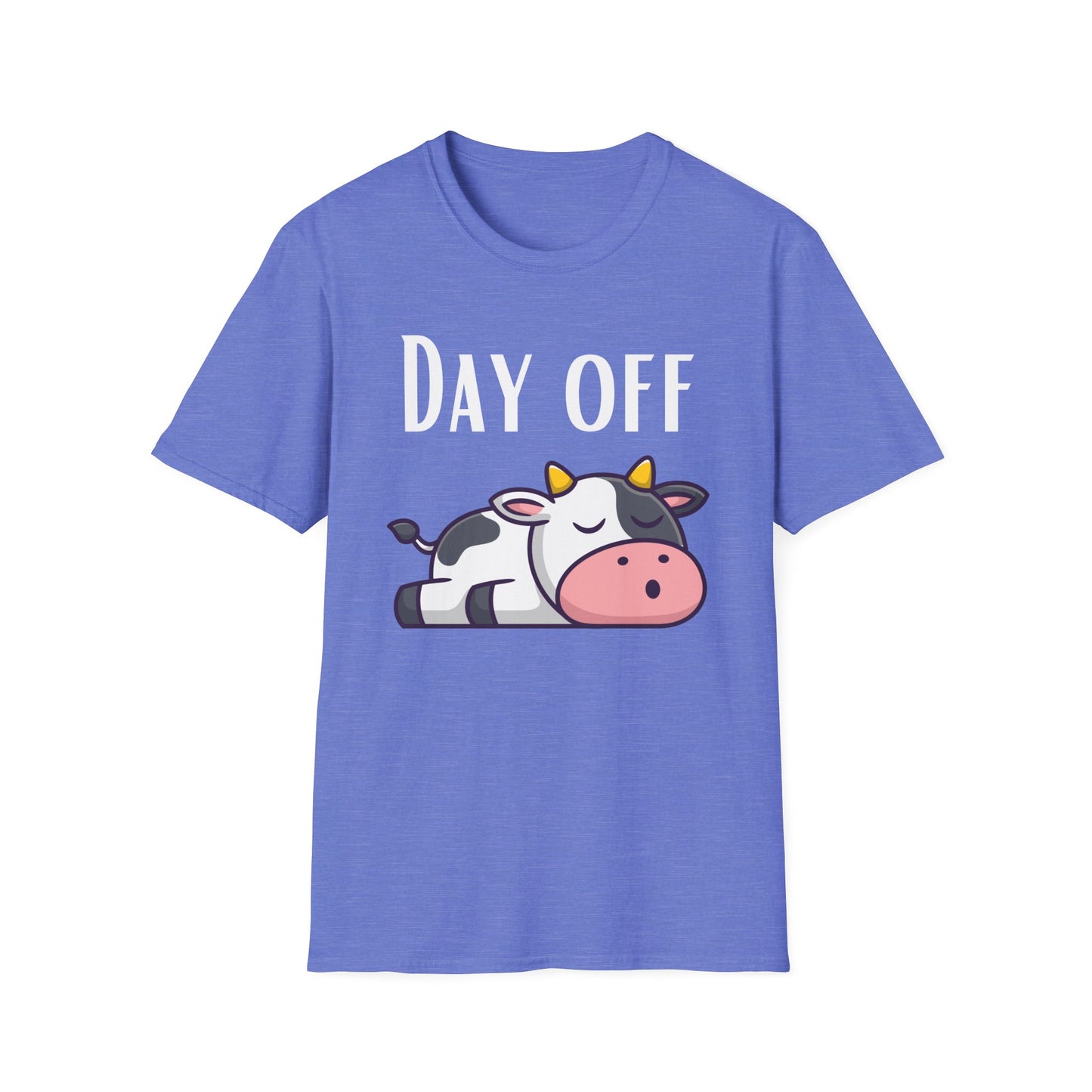 Funny Cow T-shirt for Cow Lovers gift Funny Cow Shirt Day Off T Shirt Cozy Tee - Gift for Her - Woman gifts for Farmer
