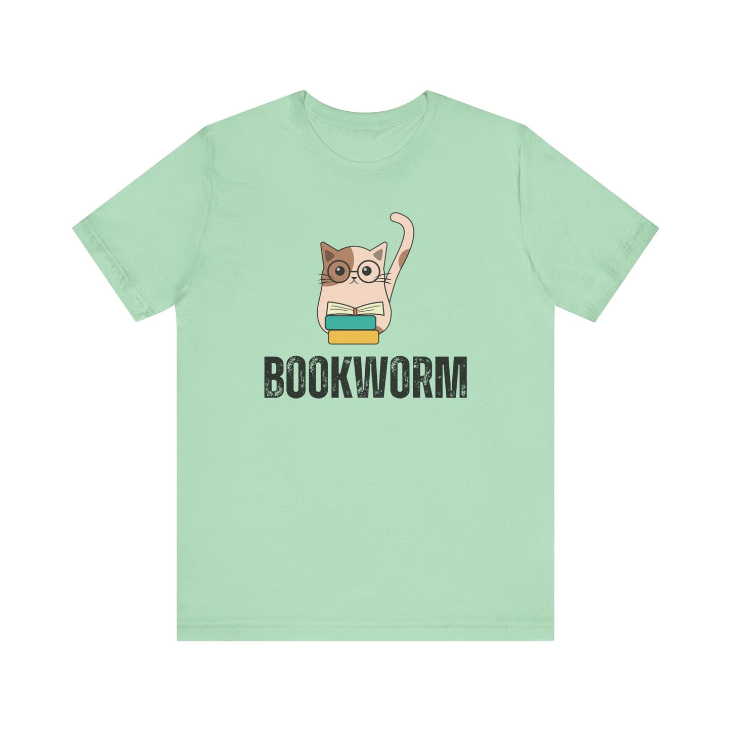 Book Worm Cat T-shirt Bookish shirt for Book Lover gift Cat Lover gift for Cats Mom T Shirt for Women's gifts for English Teacher gifts