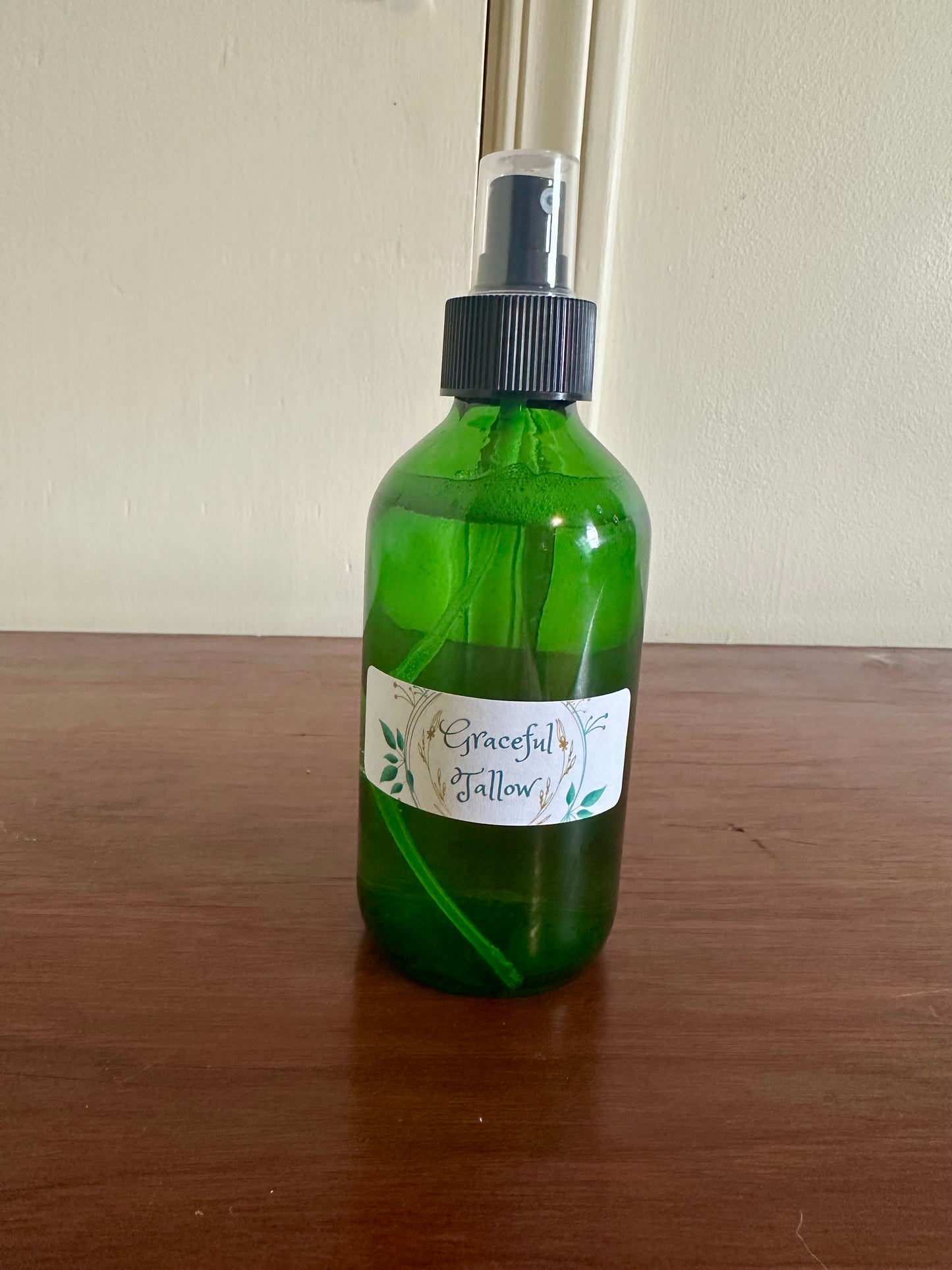 Rose Water Toner Hydrating Face Toner for sensitive skin Moisturizing Facial Toner 8oz GLASS Spray Bottle