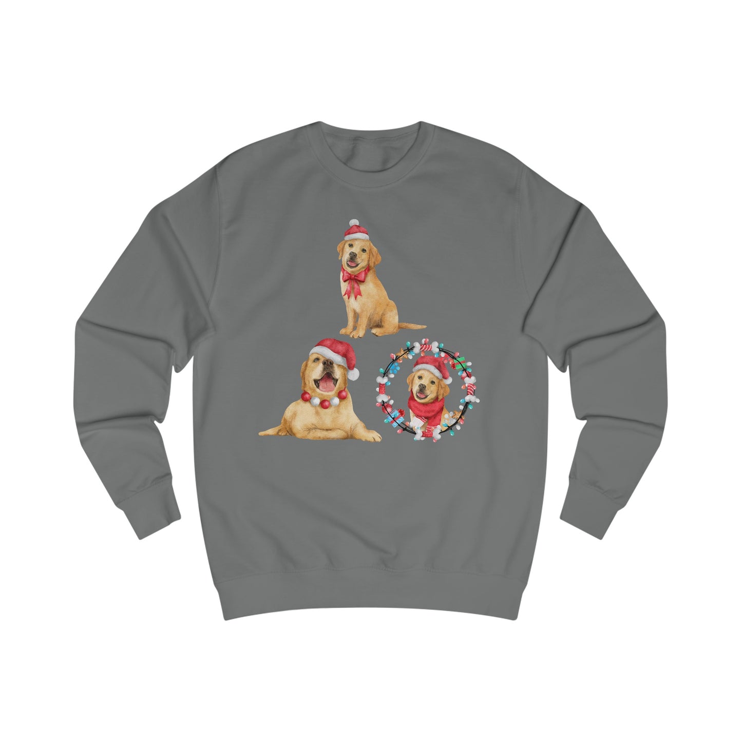 Golden Retriever Christmas SweatShirt for Christmas present for Dog Lover gift for Christmas Dogs Sweatshirts for Golden Retriever Mom Sweater