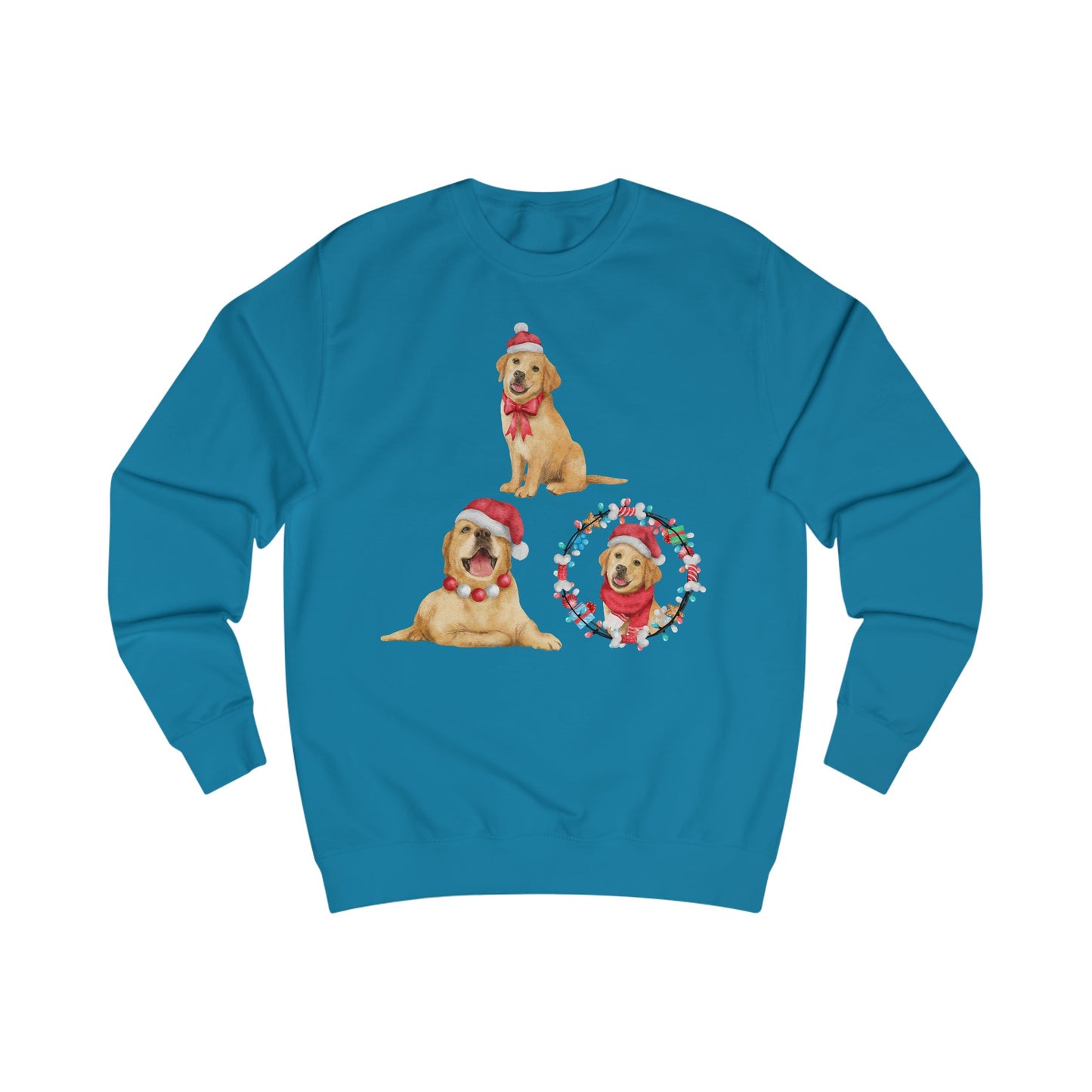 Golden Retriever Christmas SweatShirt for Christmas present for Dog Lover gift for Christmas Dogs Sweatshirts for Golden Retriever Mom Sweater