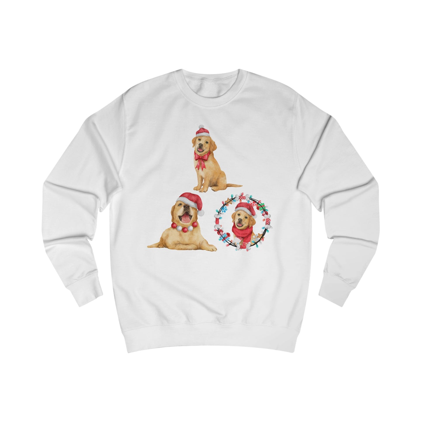 Golden Retriever Christmas SweatShirt for Christmas present for Dog Lover gift for Christmas Dogs Sweatshirts for Golden Retriever Mom Sweater