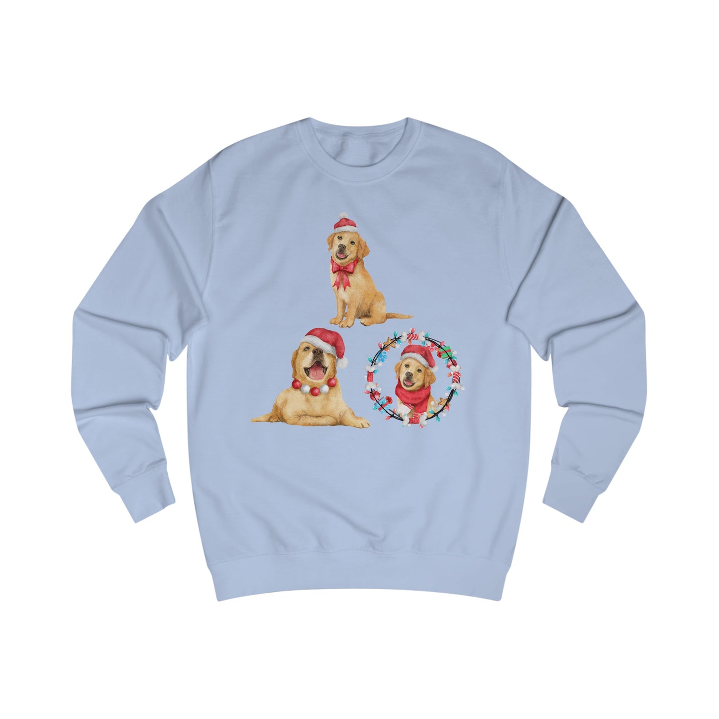 Golden Retriever Christmas SweatShirt for Christmas present for Dog Lover gift for Christmas Dogs Sweatshirts for Golden Retriever Mom Sweater