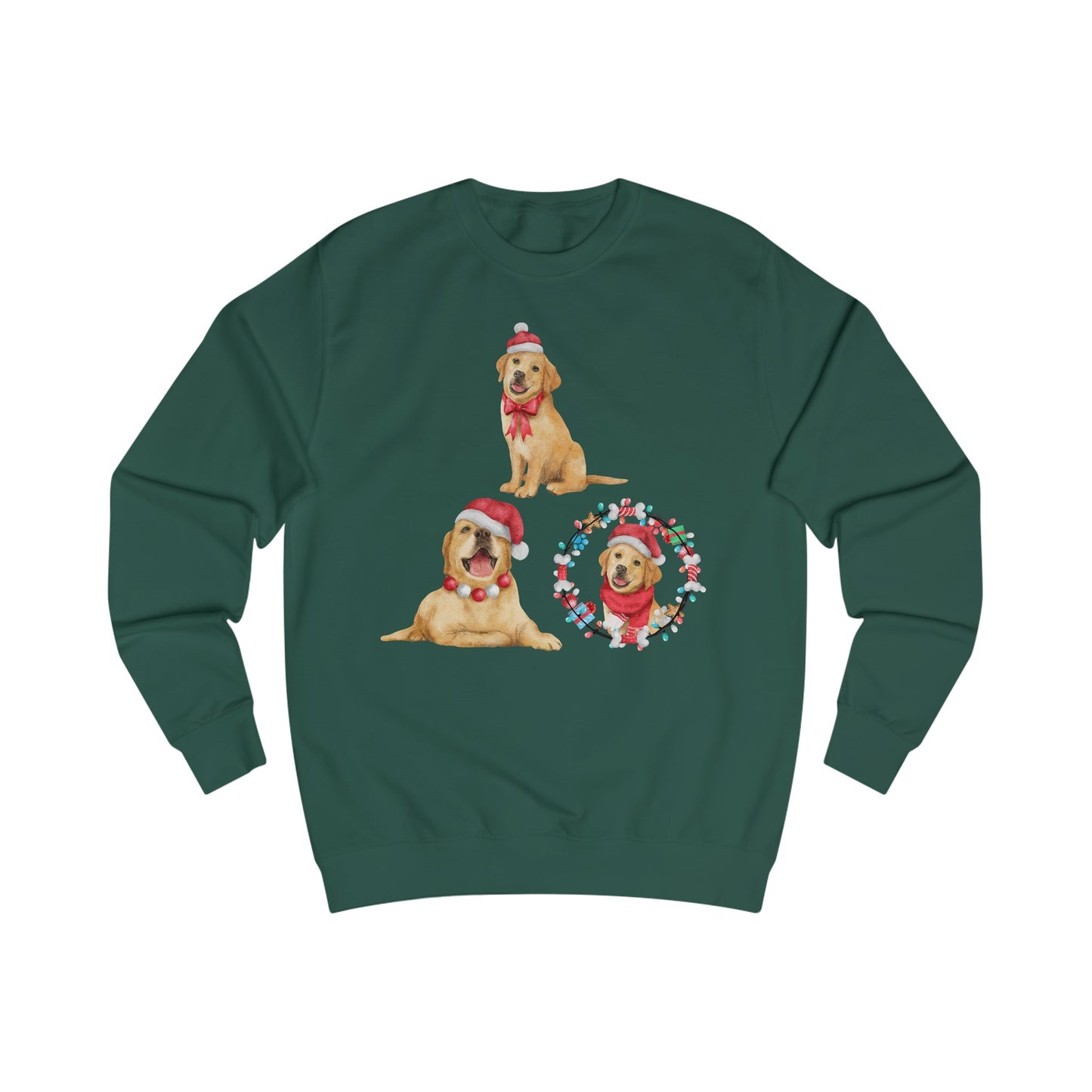 Golden Retriever Christmas SweatShirt for Christmas present for Dog Lover gift for Christmas Dogs Sweatshirts for Golden Retriever Mom Sweater