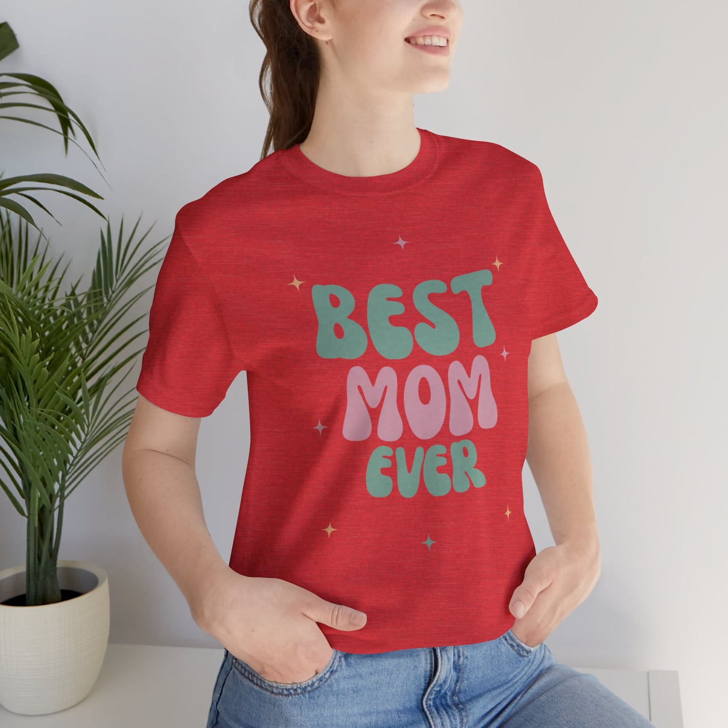 Best Mom Ever Shirt Groovy Funky T-shirts for Mom gifts for Mothers Day gift for Her Cute Momma Shirts Mommy T Shirts