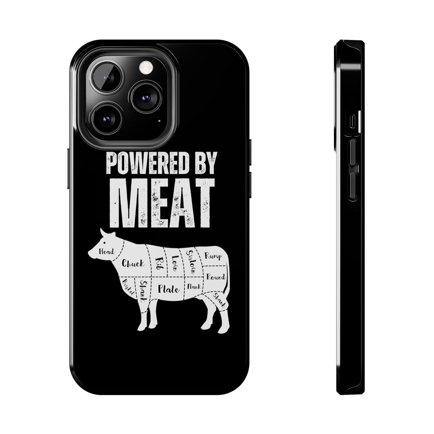 Funny iPhone case for Carnivore gift for Meat Lover gift for BBQ Lover gift for Grilling Grill Master iPhone protective case