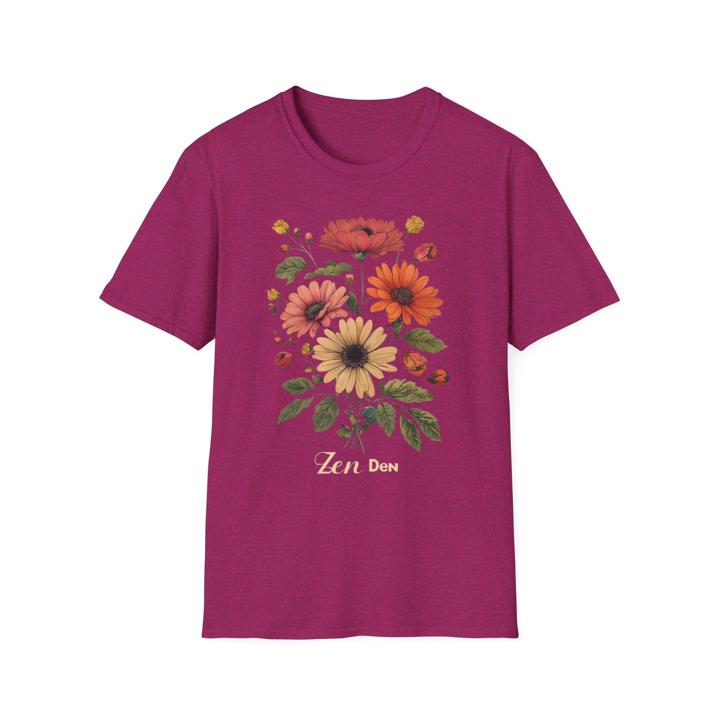 Zen Den TShirt Yoga Shirt for Yogi Lovers gifts for Yogi T-shirts for Her present for Christmas presents for Yoga Lover T Shirt for Workout