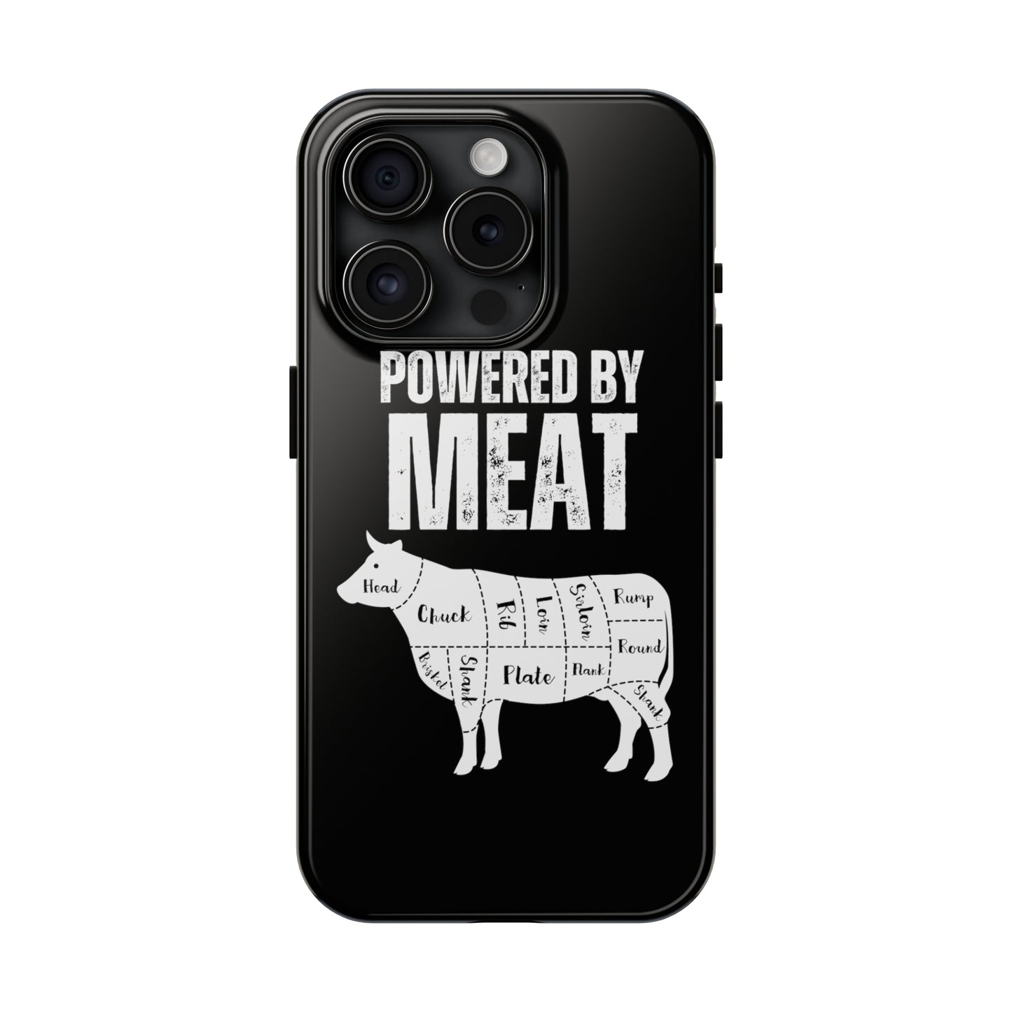 Funny iPhone case for Carnivore gift for Meat Lover gift for BBQ Lover gift for Grilling Grill Master iPhone protective case