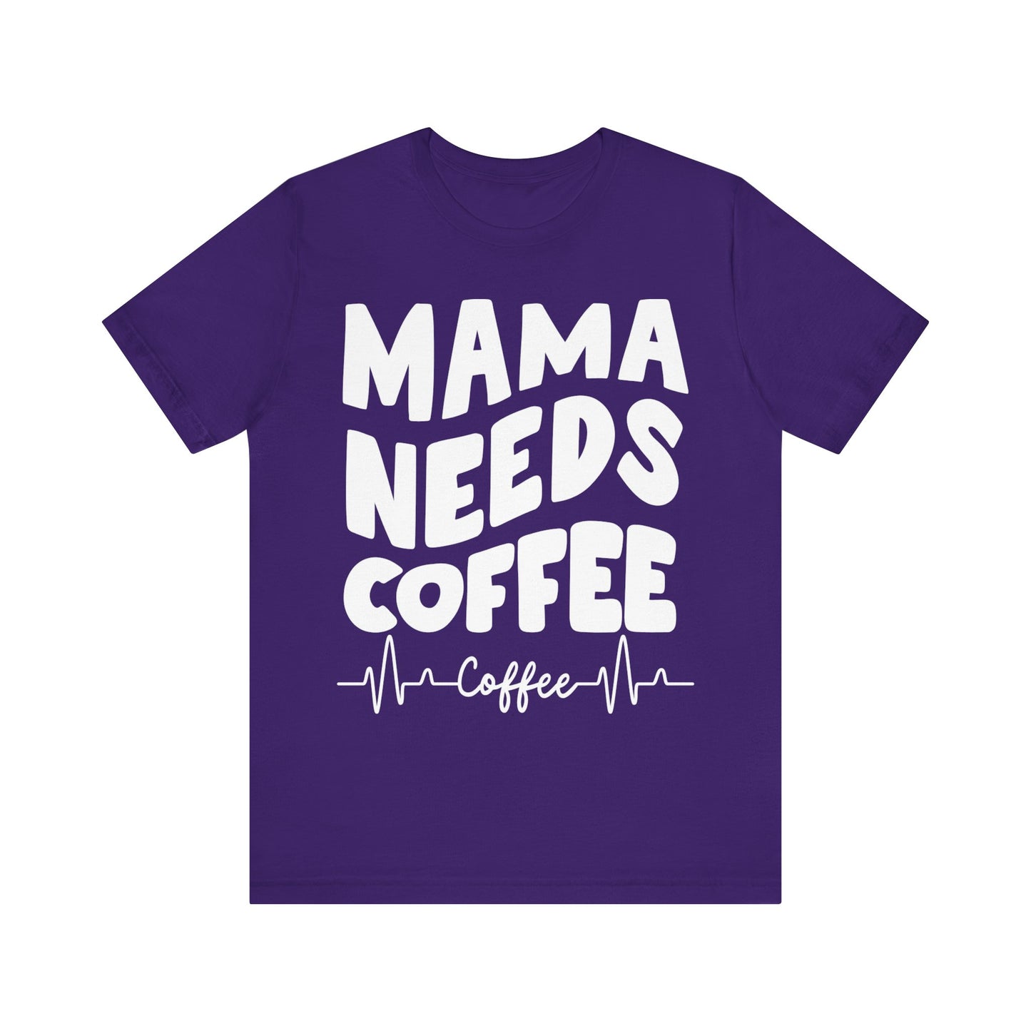 MAMA Needs COFFEE Shirt for Coffee Lover gift for Mothers Day gifts for Mom Groovy Mommy Shirts for Women