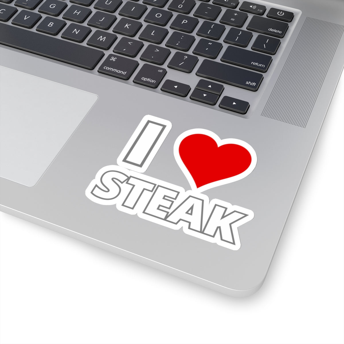 I LOVE STEAK Sticker for Steak Lover Gift for Meat Lover gifts for Carnivore Diet Present I Heart Steak Decal Sticker for Chef gift