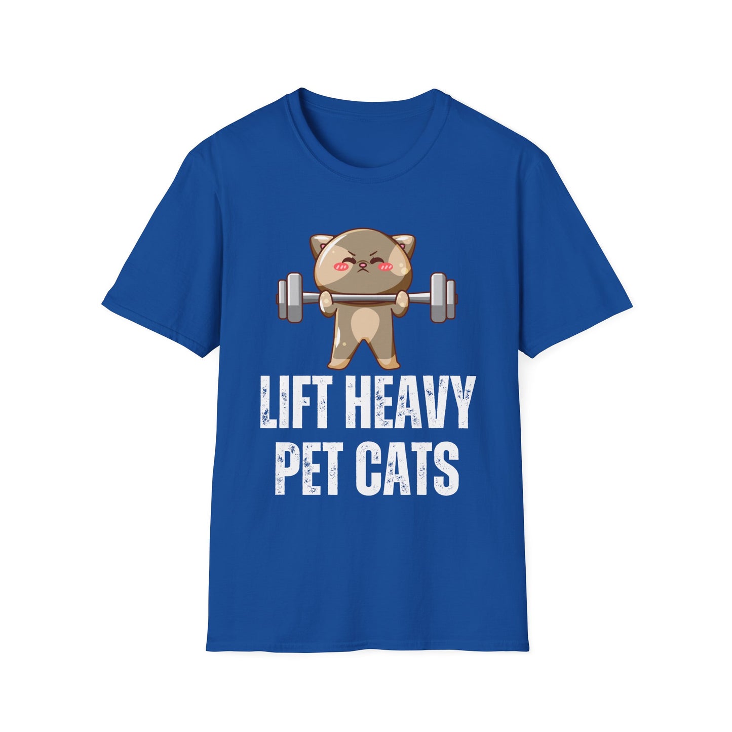 Funny Cat Lifting Weights T Shirt for Cat Lovers gift for Fitness Lover gift for Her Lift Heavy Pet CATS T-shirt Funny Cat Shirt Him gifts