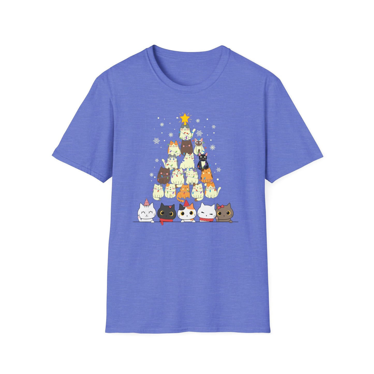 Christmas T Shirt for Kitty Mom gifts for Cat Moms T-shirts for Christmas Tee Shirt for Cat Lover gifts for Her gift for Women's Christmas