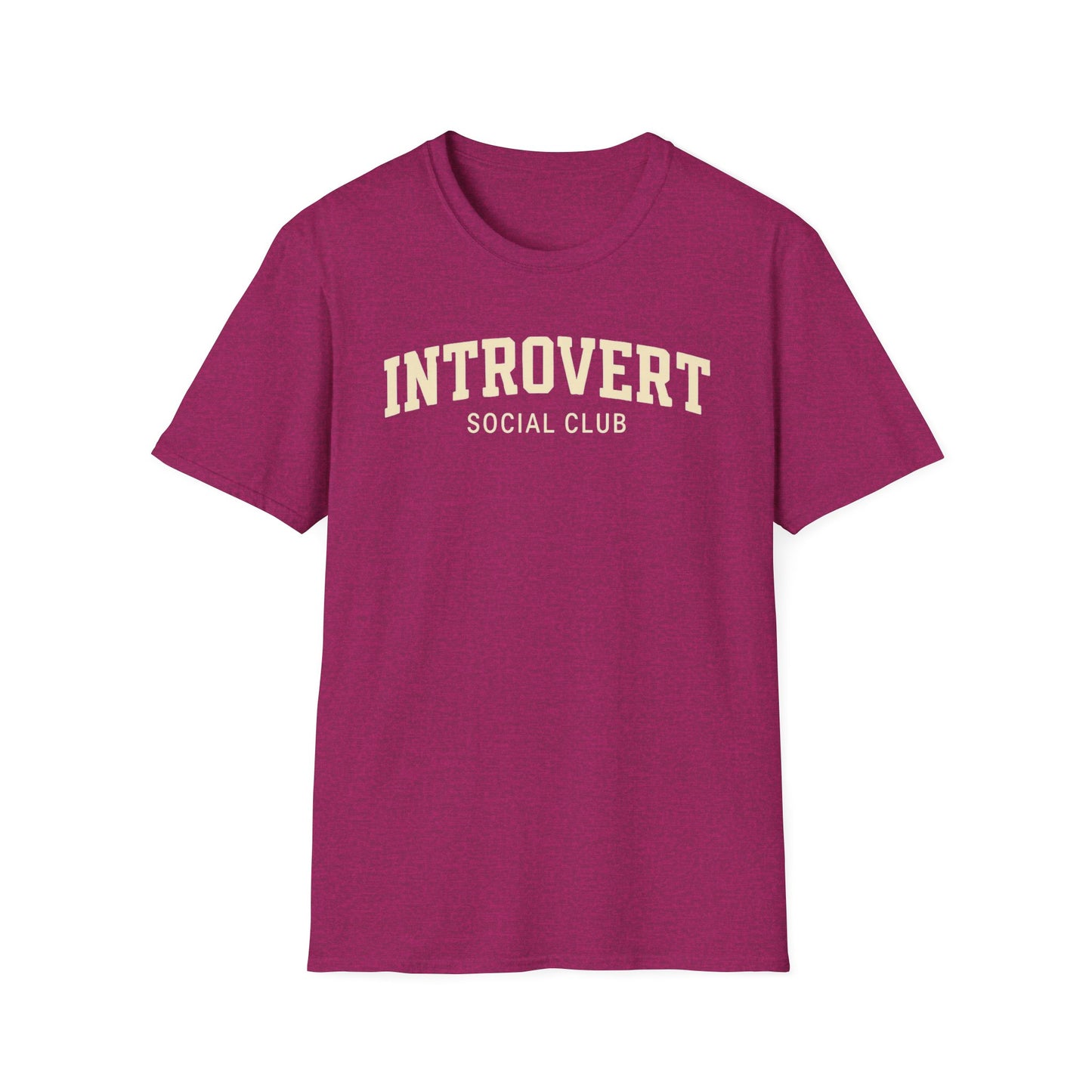 Introvert Social Club FUnny Introverted T-Shirt, Introverted Friend Gifts, Funny Graphic Tee, Social Distancing Shirt, Graphic Tee for