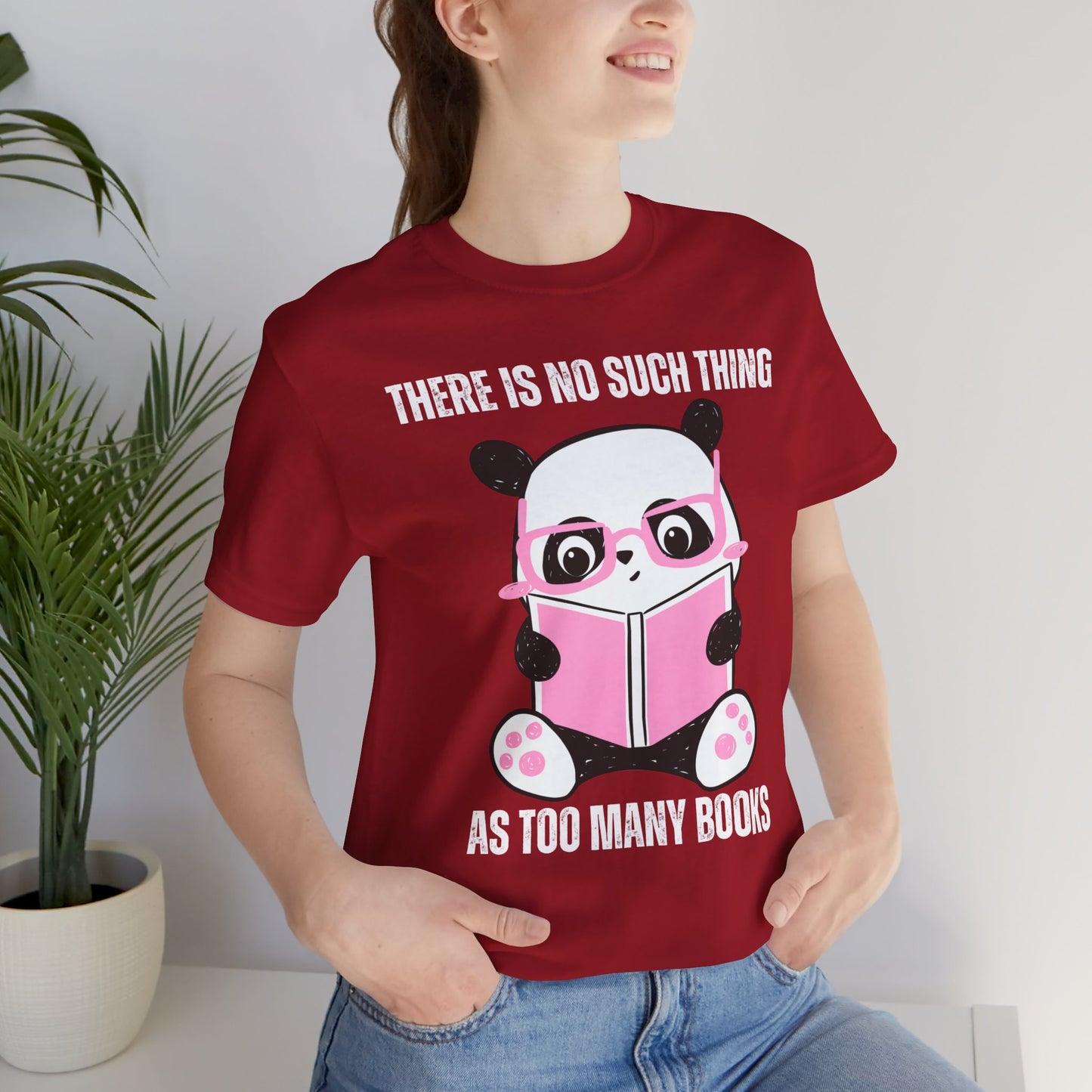 Panda Reading a Book T Shirt - Love Reading Books Shirt for Book Lover T-shirt gift for Panda Lover - Reading Panda