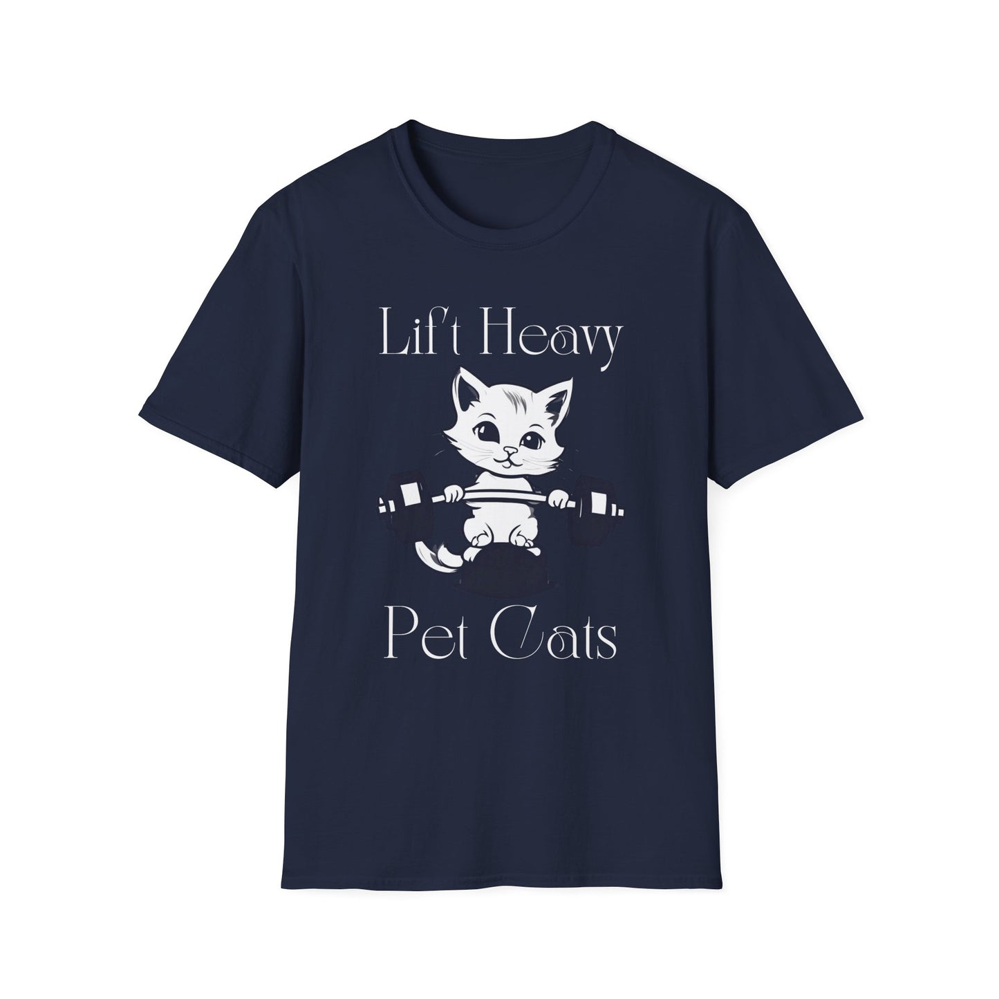 Lift Heavy Pet Cats shirt for Workout Lover gift Gym Lover gifts for Cat Lover gift for Cat Weightlifting Cats Lifting Weights Working out