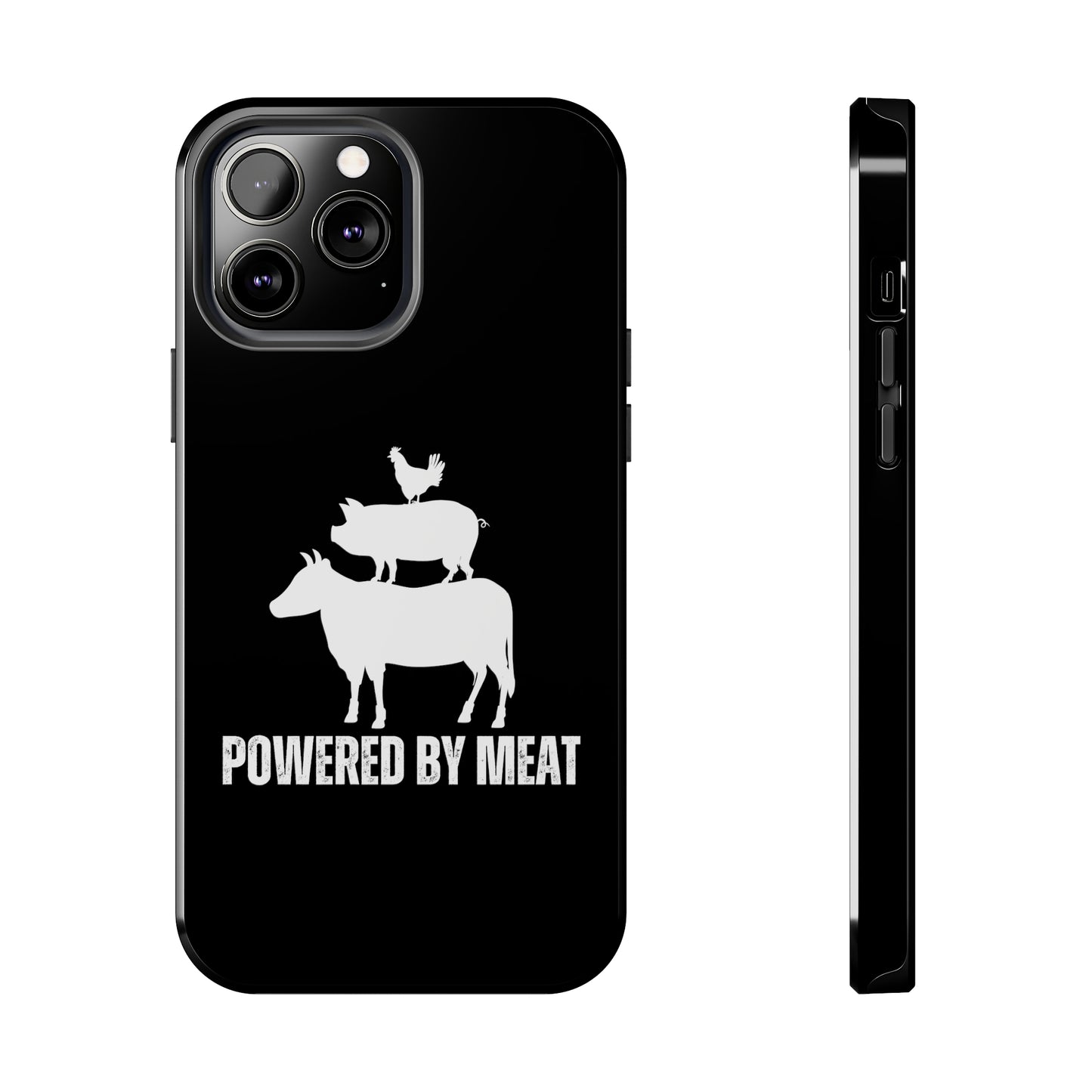 Carnivore Phone Case Powered By Meat Funny Phone case for Carnivore gift for Lion Lover gift for him or her