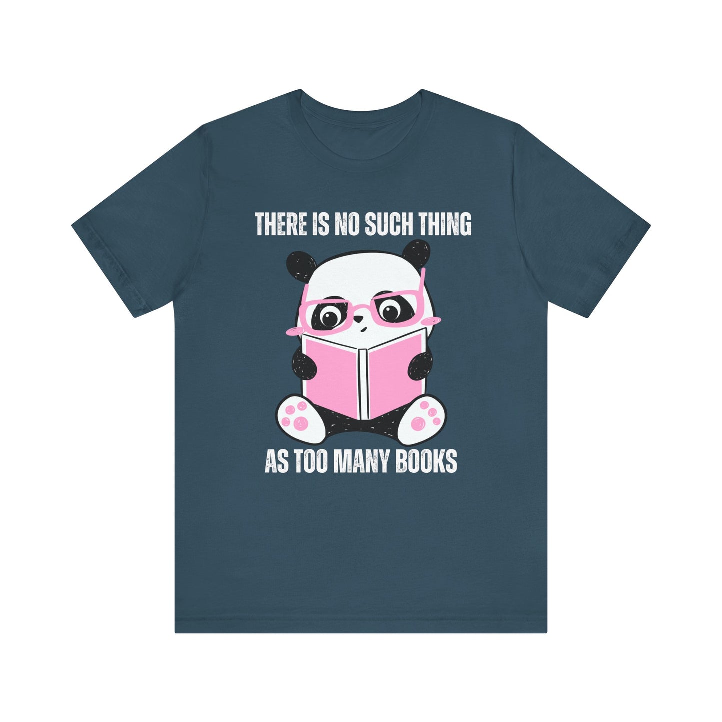 Panda Reading a Book T Shirt - Love Reading Books Shirt for Book Lover T-shirt gift for Panda Lover - Reading Panda