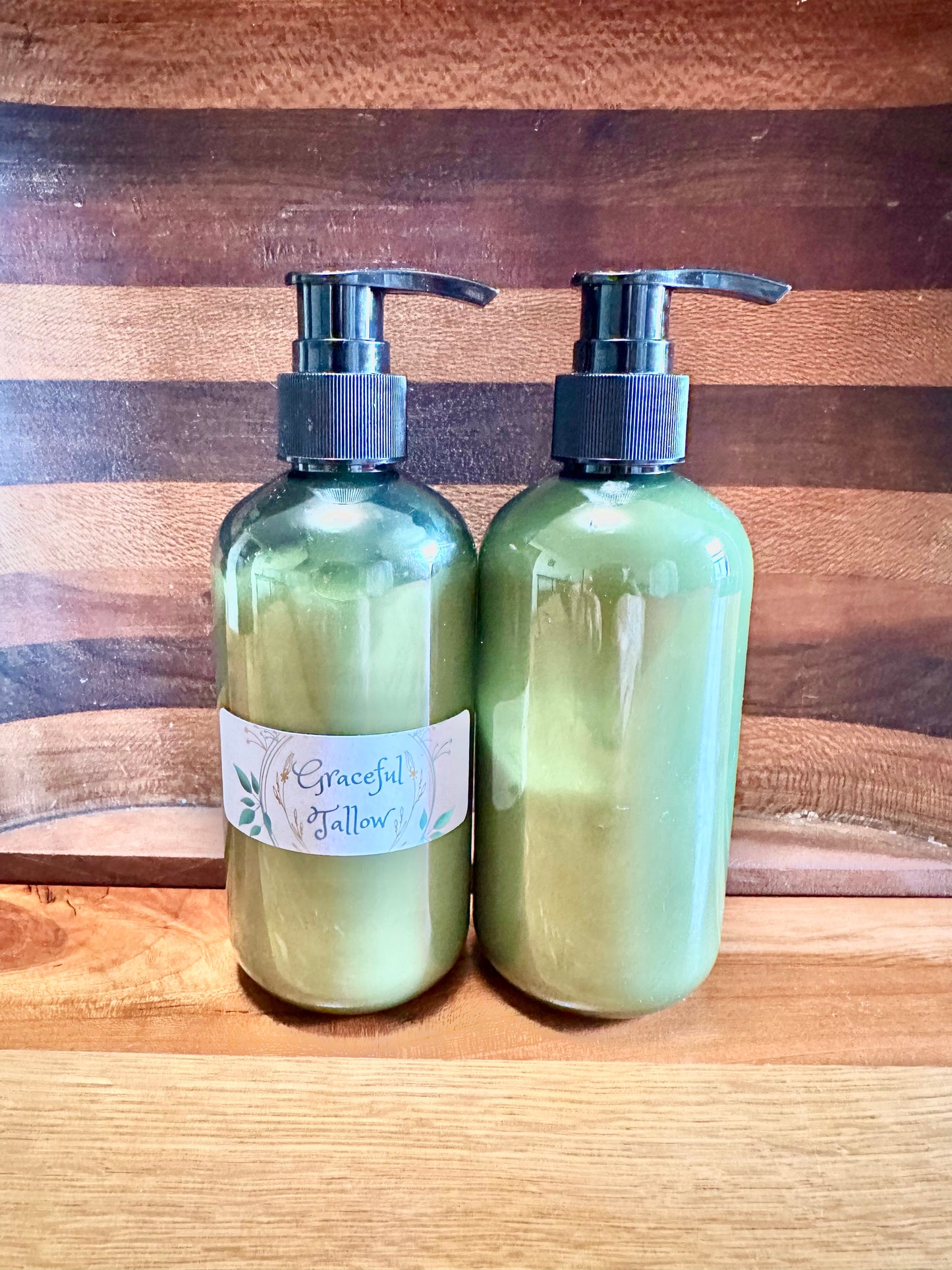 Tallow Face & Body Wash Grass Fed Tallow Face Cleanser Acne Face Washes for Sensitive Skin Cream Cleansers Tallow Shampoo Liquid Hand Soap