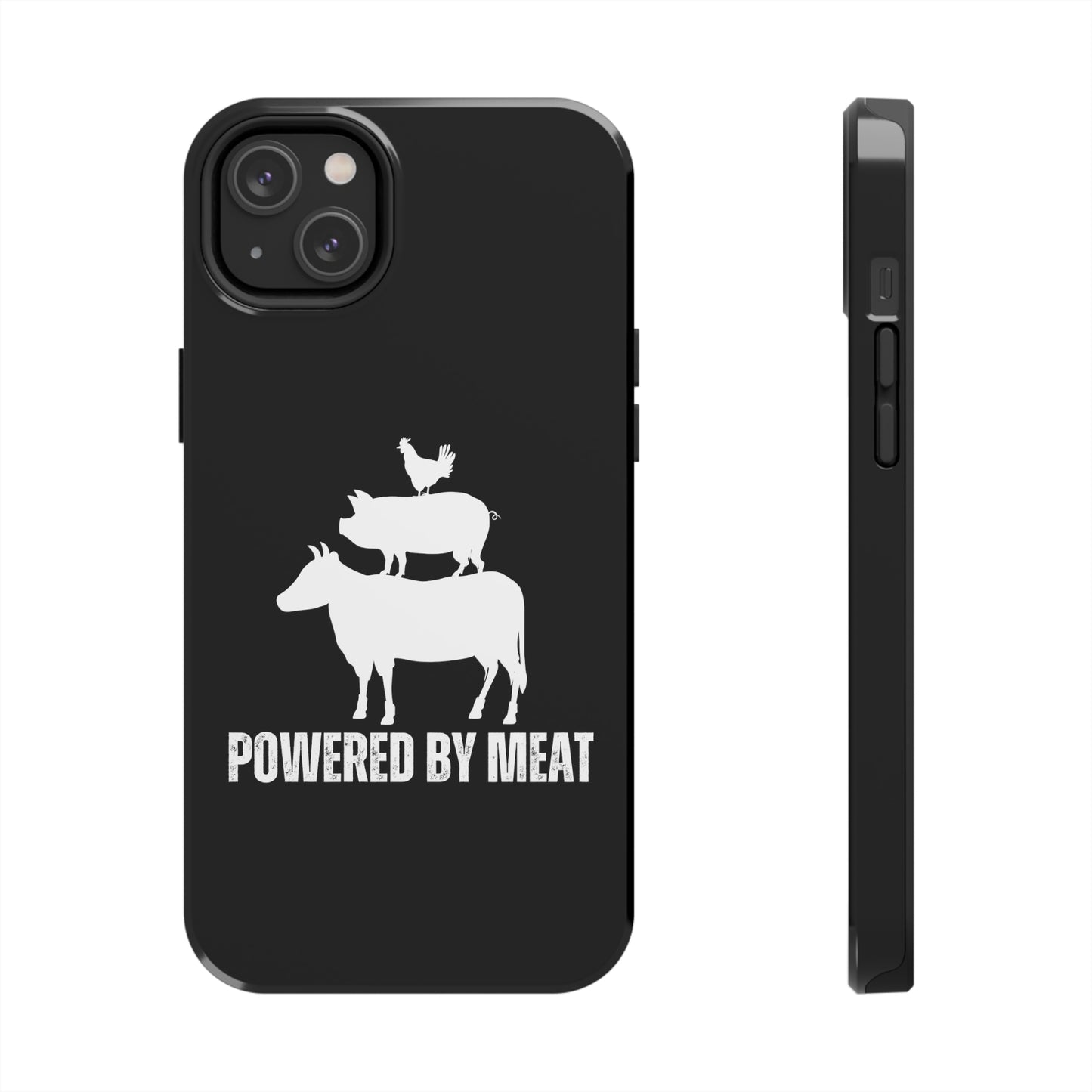 Carnivore Phone Case Powered By Meat Funny Phone case for Carnivore gift for Lion Lover gift for him or her