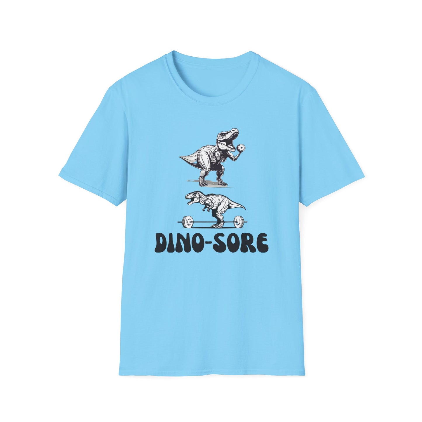 Funny Workout Top for Gym Shirts for Powerlifting T Rex Shirt Dino Sore Pun T Shirt for Fitness Enthusiasts gifts for Gym Lover T-shirts