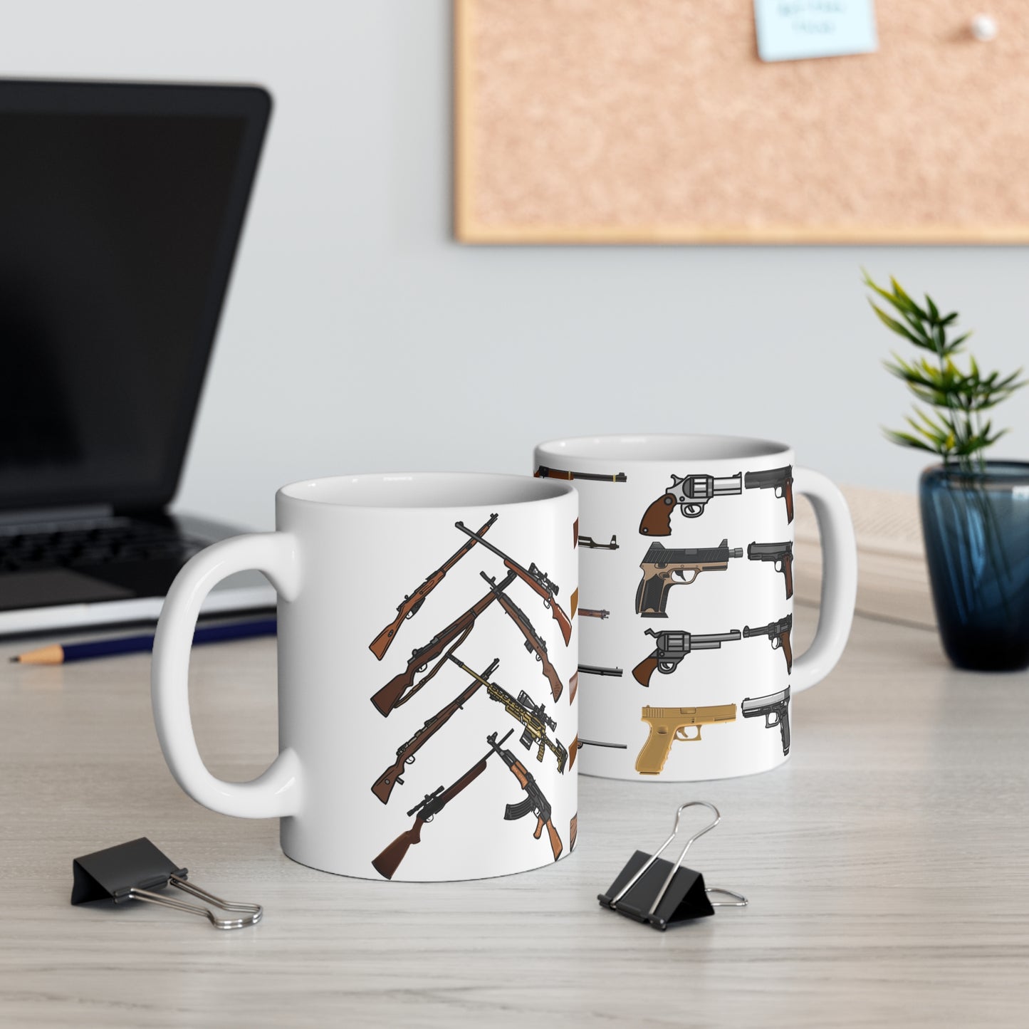Gun Range Coffee Mug for Gun Lover gift for Gun Enthusiast Gift For Him - Rifle Mug - Pistol Mug - Republican Mug 11oz