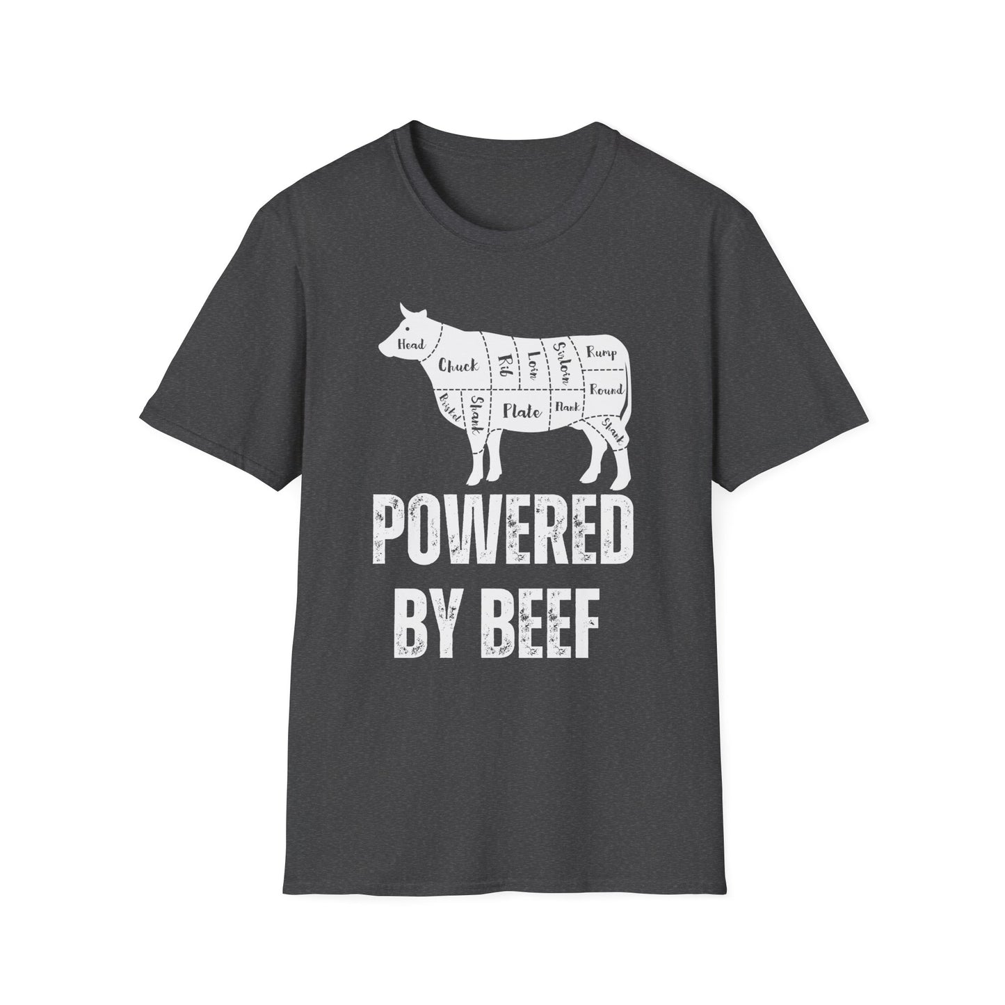 Carnivore Diet Tshirt Funny Meat T-shirts Beef T-shirt for Meat Lover gift Carnivore Shirt for Carnivore gift POWERED BY BEEF T Shirt