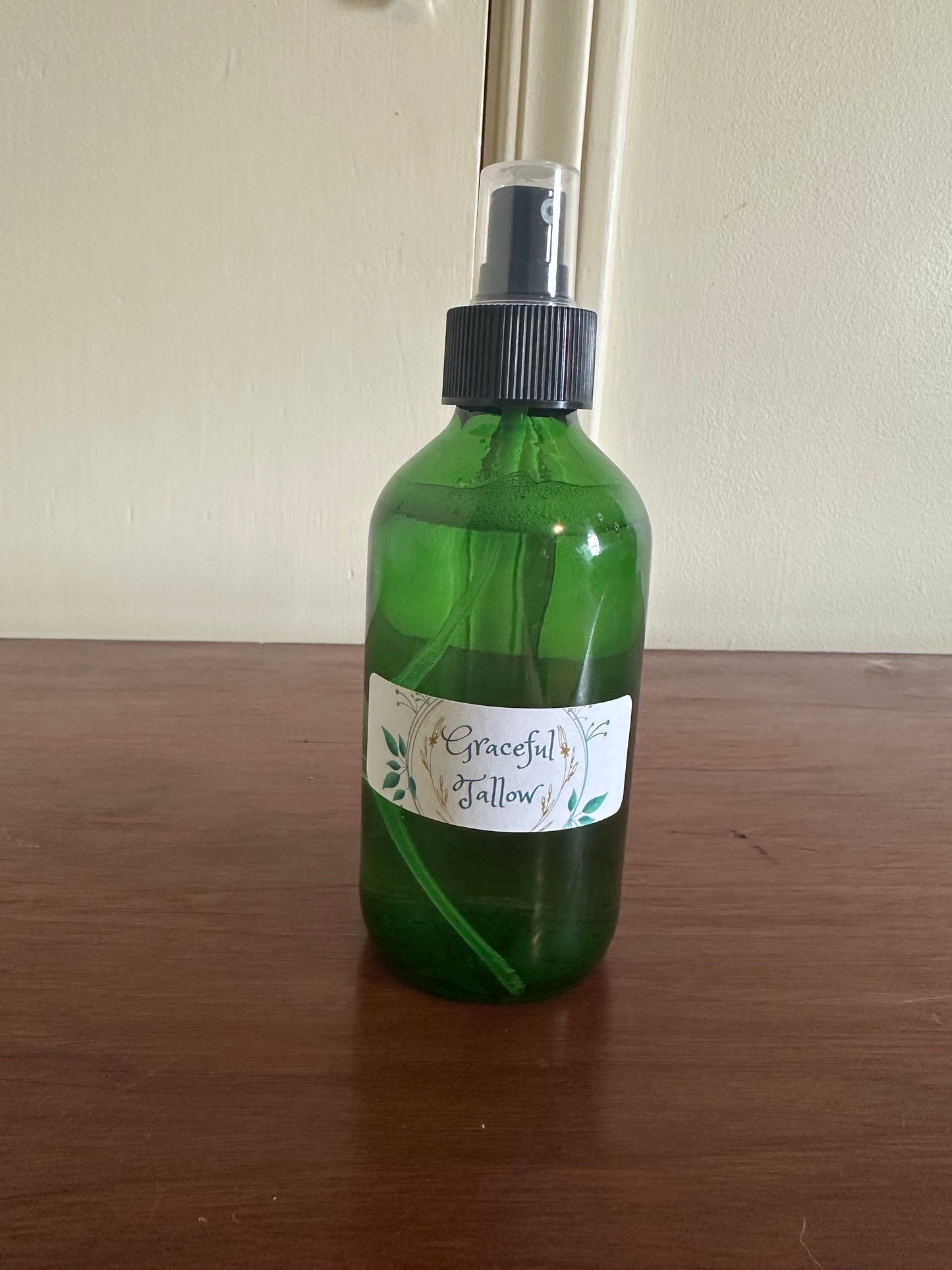 Rose Water Toner Hydrating Face Toner for sensitive skin Moisturizing Facial Toner 8oz GLASS Spray Bottle