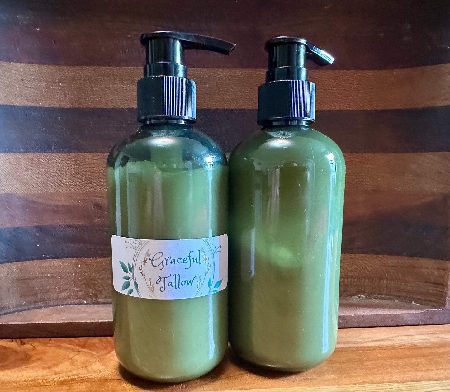 Tallow Face & Body Wash Grass Fed Tallow Face Cleanser Acne Face Washes for Sensitive Skin Cream Cleansers Tallow Shampoo Liquid Hand Soap
