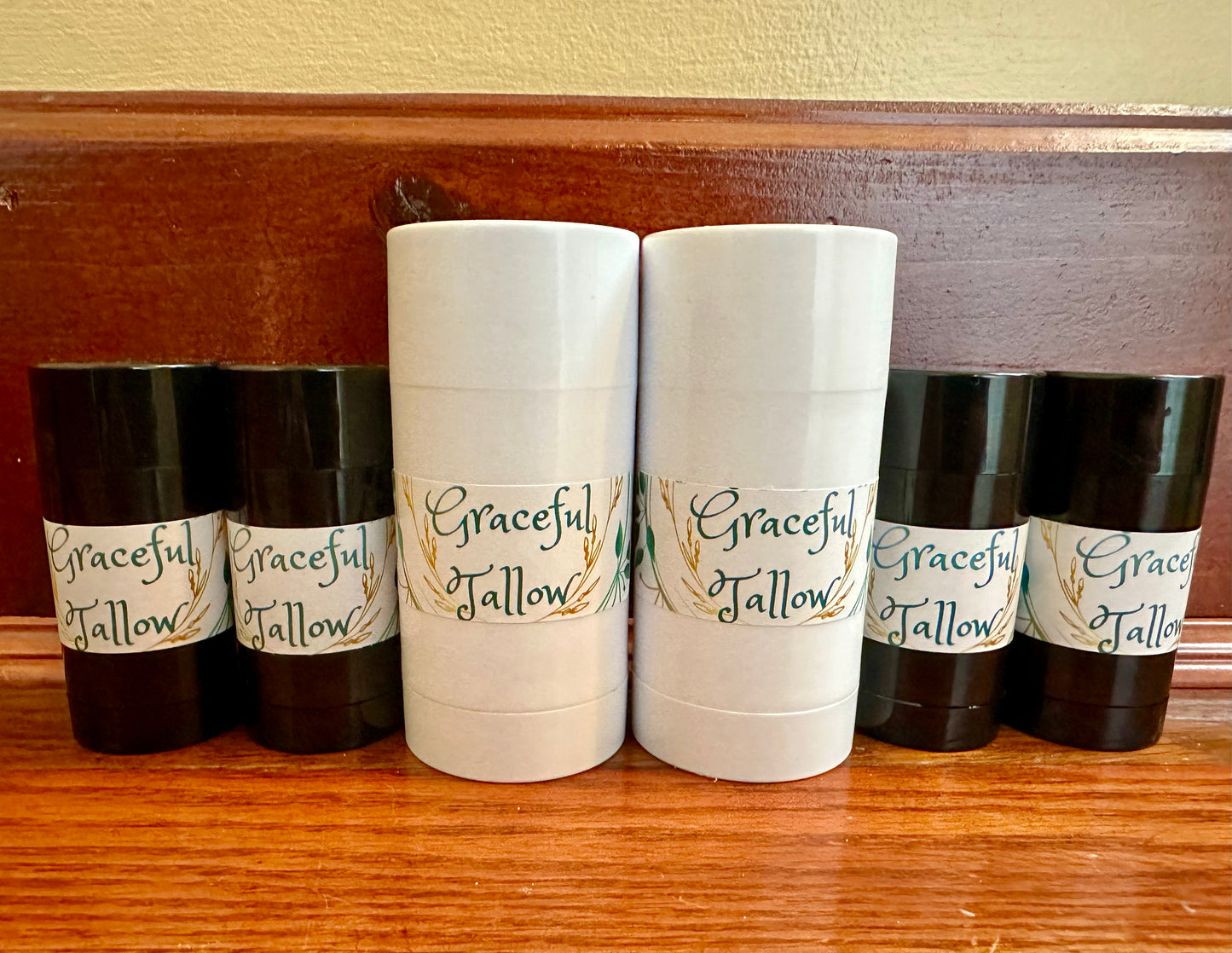Tallow Deodorant Nontoxic Grass Fed Beef Tallow Deodorants Baking Soda Free Bentonite Clay All Natural Skincare Mom gift Carnivore