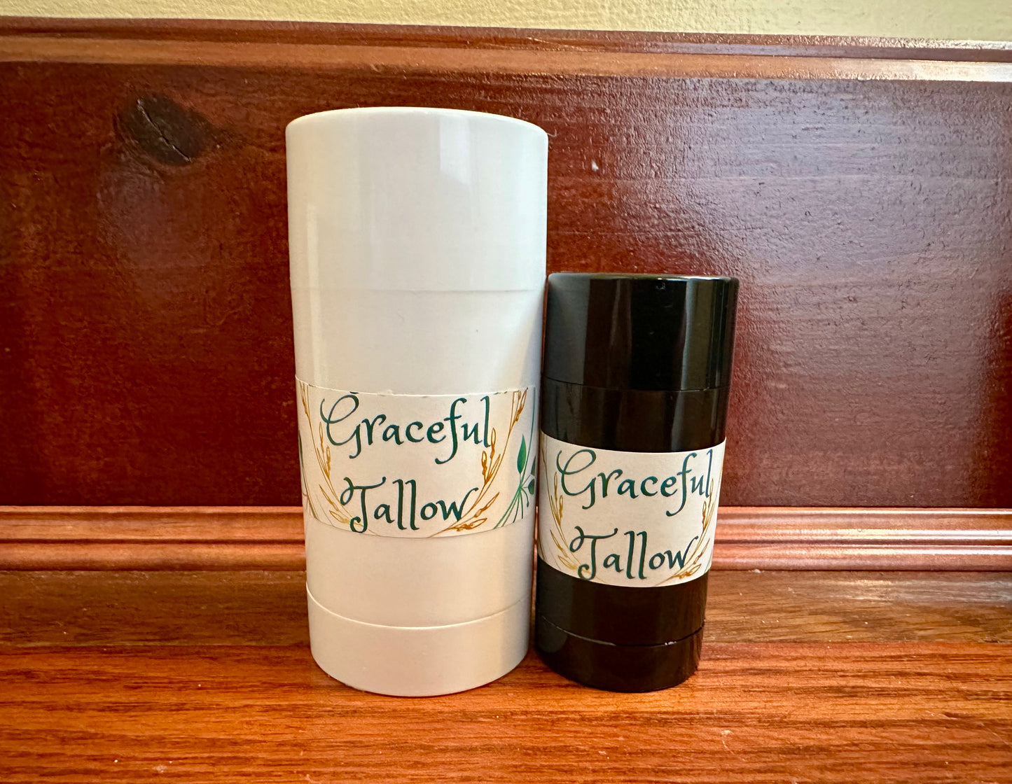 Tallow Deodorant Nontoxic Grass Fed Beef Tallow Deodorants Baking Soda Free Bentonite Clay All Natural Skincare Mom gift Carnivore
