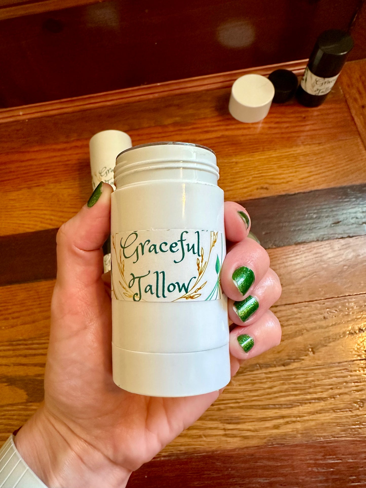 Tallow Deodorant Nontoxic Grass Fed Beef Tallow Deodorants Baking Soda Free Bentonite Clay All Natural Skincare Mom gift Carnivore