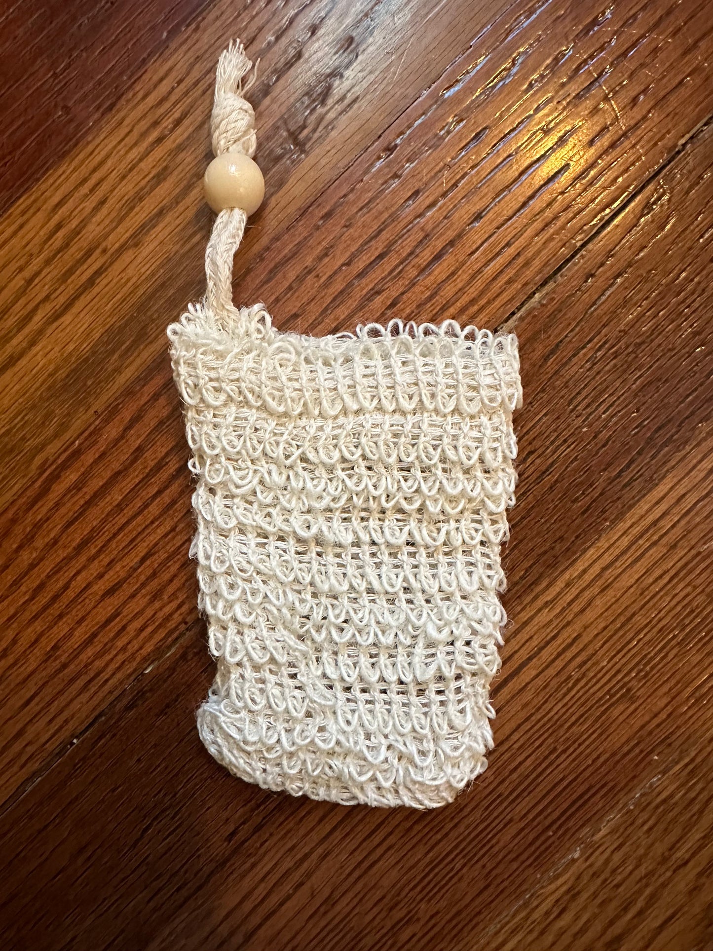 Soap Saver Soap Tray for Bar Soaps Pouch Cotton Soap Bag Exfoliating Soap Holder Bags for Exfoliation Body Scrubby Face Scrubber Washcloth