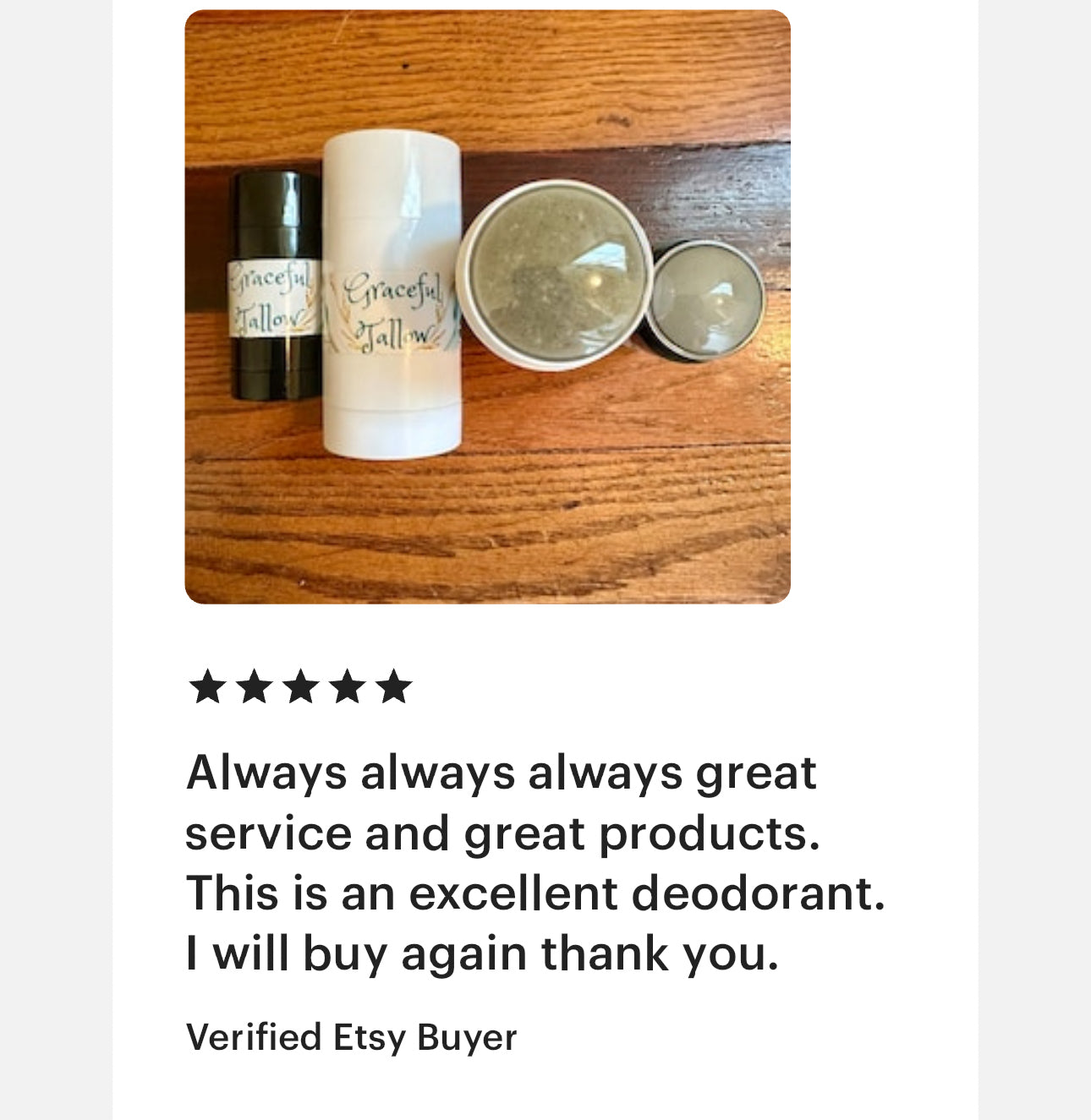 Tallow Deodorant Nontoxic Grass Fed Beef Tallow Deodorants Baking Soda Free Bentonite Clay All Natural Skincare Mom gift Carnivore