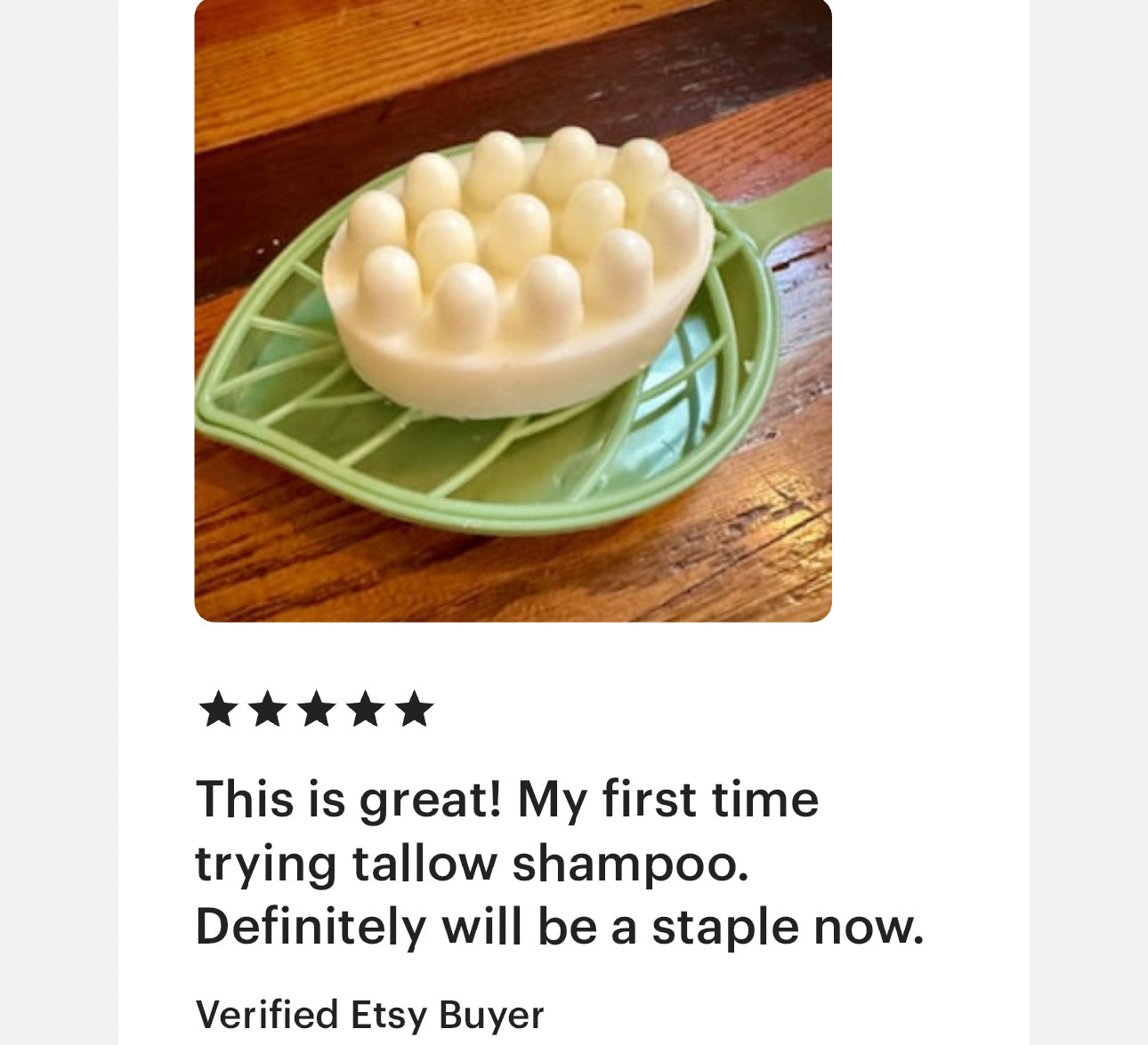 Tallow Scalp Massaging Shampoo Bar Massage Body Bar Soap Handmade Grass Fed Tallow Soap Bar gift Carnivore diet Animal Based Soap Handcrafted Home Made All Natural Bars