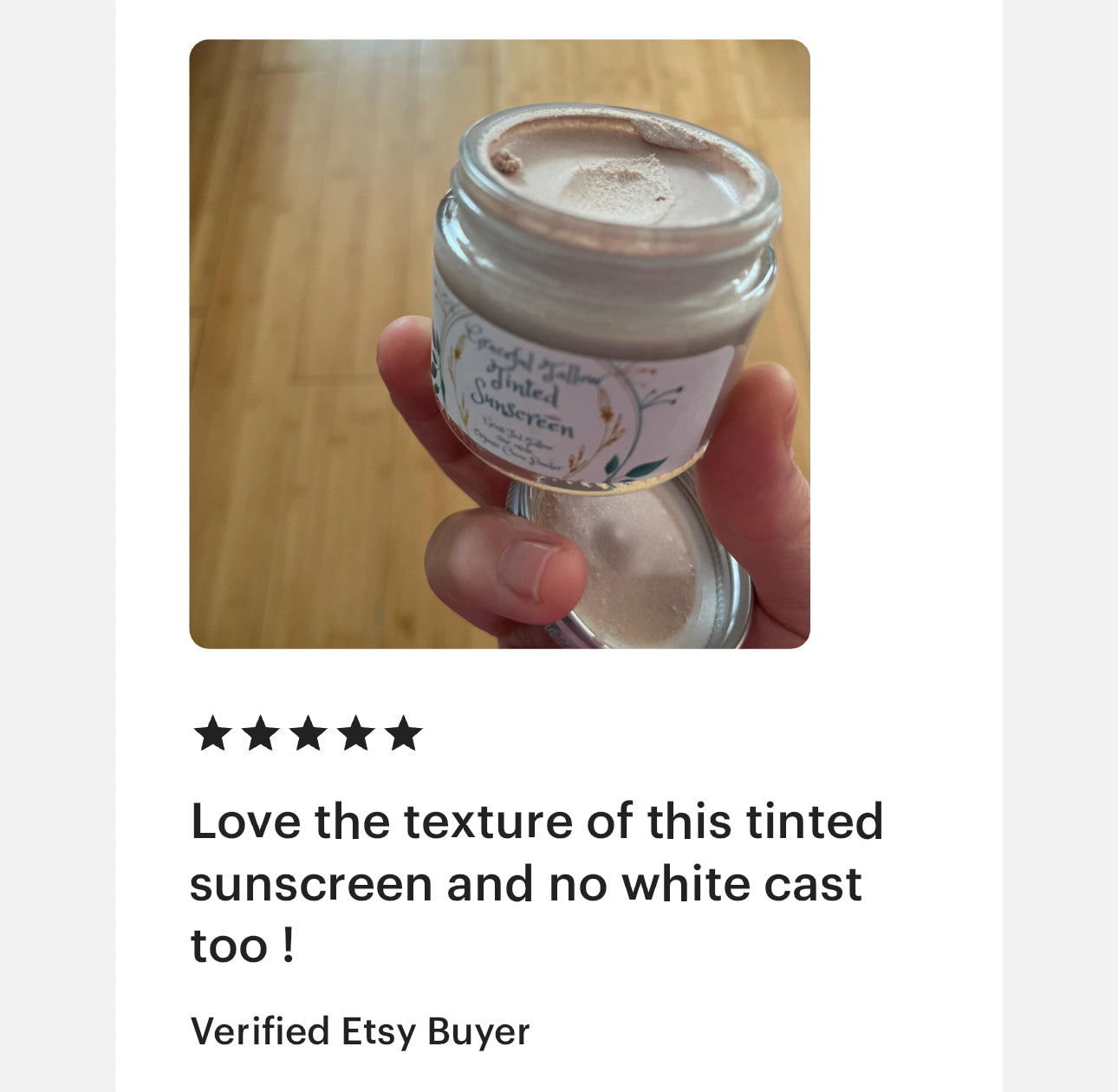 TINTED Tallow Sun Balm Non Toxic Grass Fed Beef Tallow Face & Body Lotion / Eye Cream! Skin care gift for Mom gifts Non-Nano Zinc Oxide