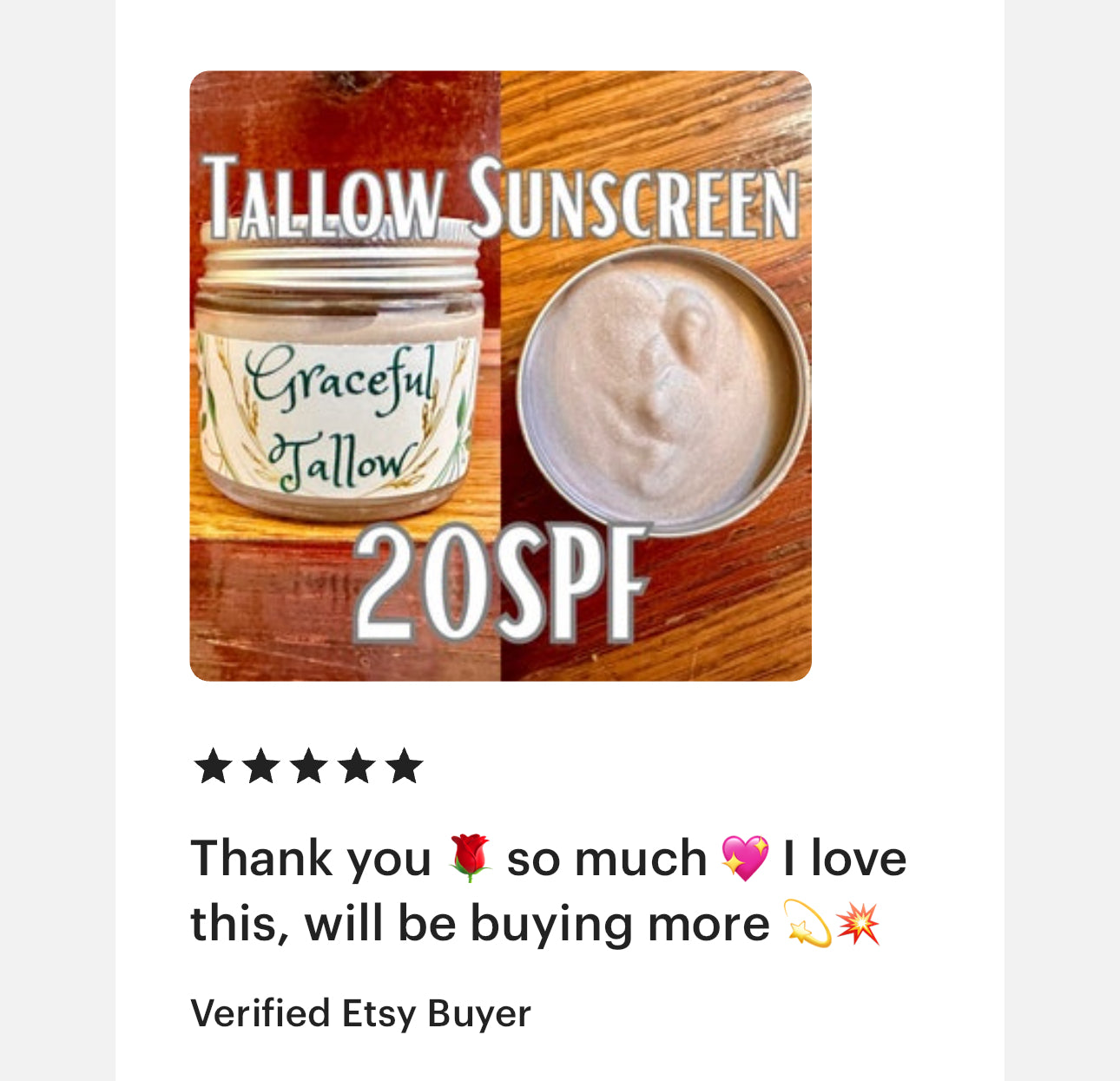 Tallow Deodorant Nontoxic Grass Fed Beef Tallow Deodorants Baking Soda Free Bentonite Clay All Natural Skincare Mom gift Carnivore