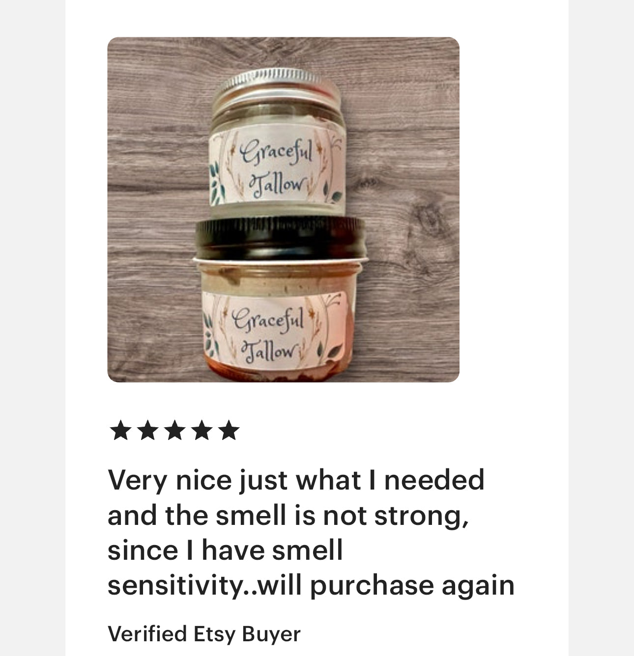 Tallow Deodorant Nontoxic Grass Fed Beef Tallow Deodorants Baking Soda Free Bentonite Clay All Natural Skincare Mom gift Carnivore