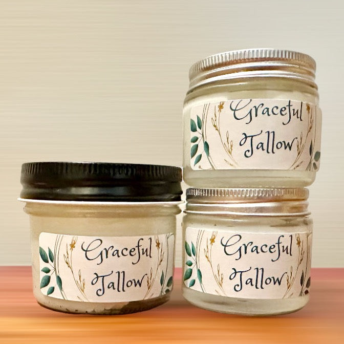Diaper Rash Cream Moisturizing Grass Fed Tallow Baby Lotion Tallow Body Butter All Natural Skin care gift for Mom gifts for baby