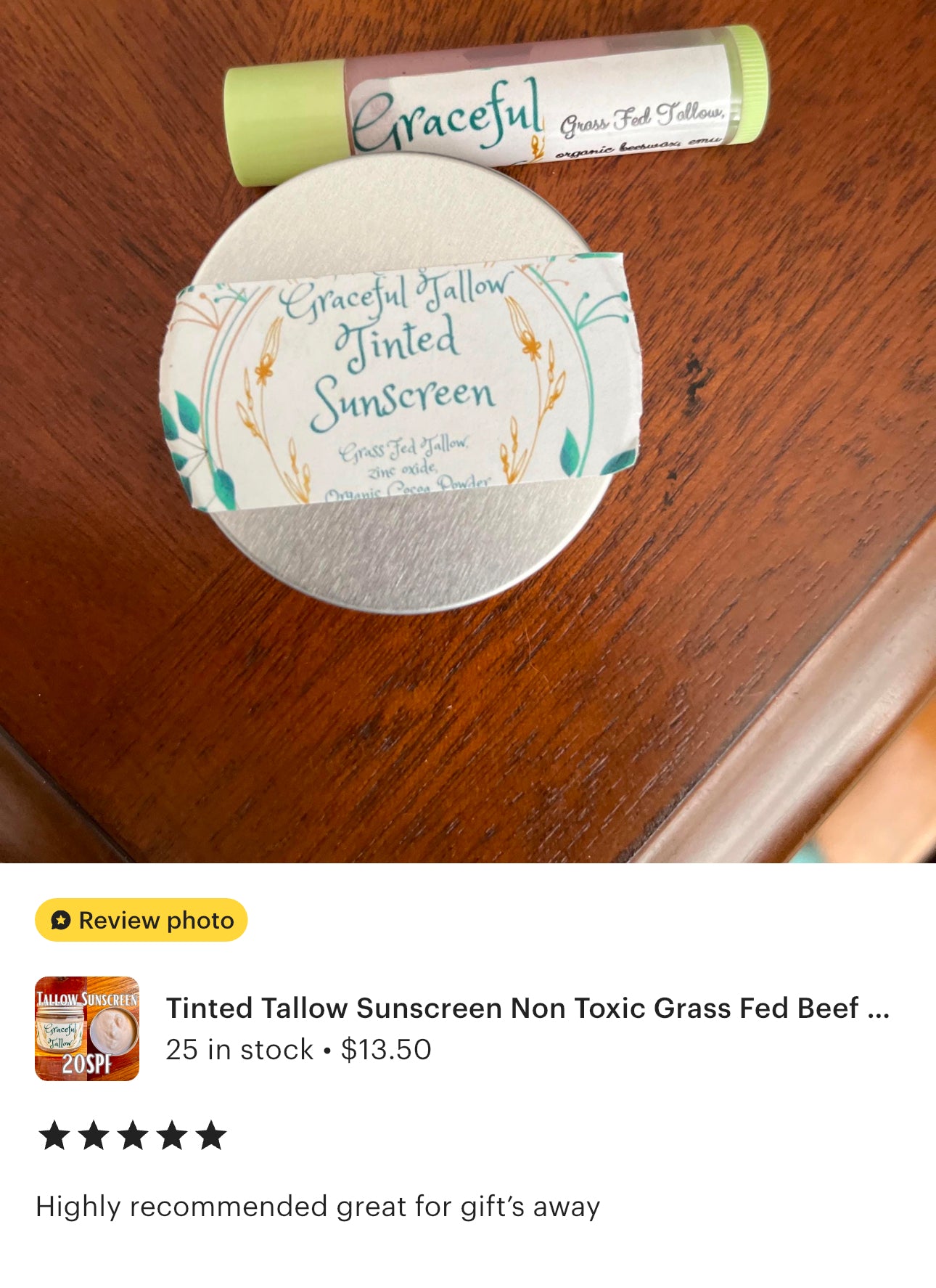 Tallow Lip Balm with Emu Oil & Grass Fed Beef Tallow Pink Lip Balms for Carnivore gift Extra Moisturizing All Natural Skincare for gifts Mom
