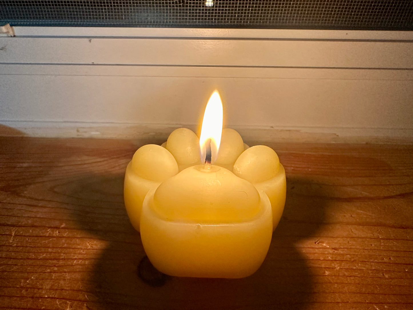 Handmade Beeswax & Tallow Candle for Carnivore gift for Her Essential Oil Natural Candle gifts PAW Shaped Candles!