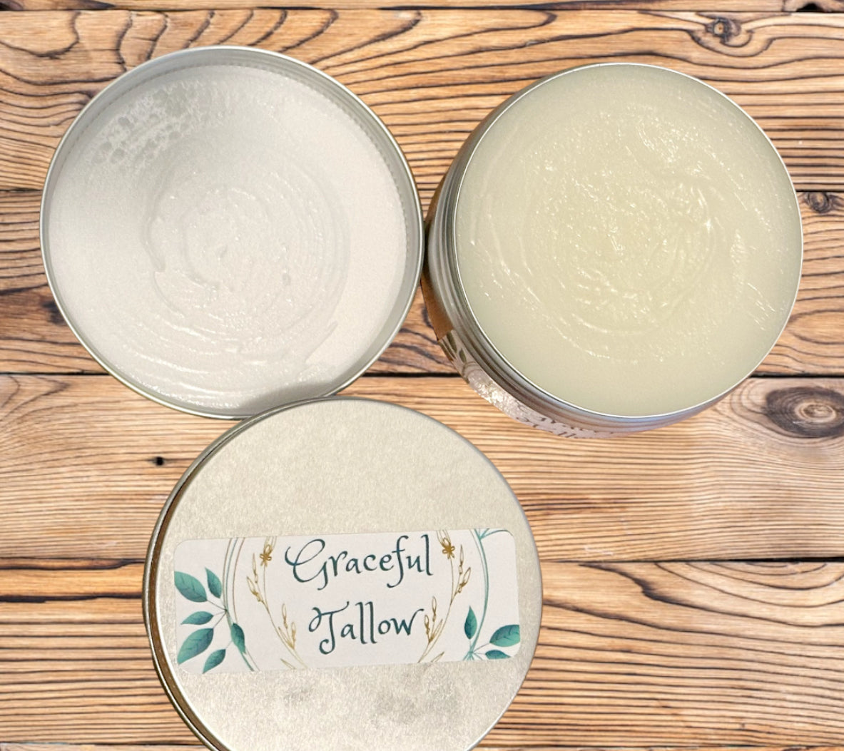 Tallow Winter Balm with Emu Oil! Grass Fed Tallow Body Lotion for 4oz Hand Cream for Skincare gift for Her gift for Dry Skin Carnivore 4oz