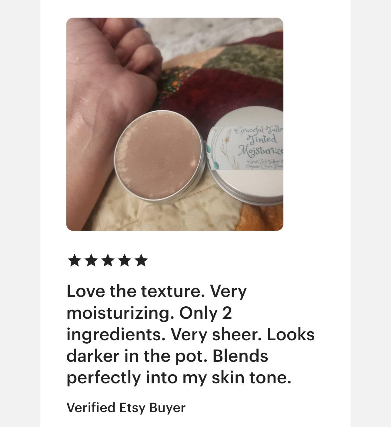 Tinted Sunscreen Oil Foundation Tinted Moisturizer Tallow Emu Oil Moisturizing Facical Oil All Natural Makeup Mineral Sunscreen 2oz Bottle