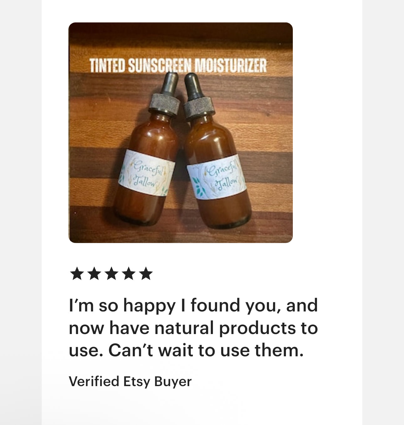 Tinted Sunscreen Oil Foundation Tinted Moisturizer Tallow Emu Oil Moisturizing Facical Oil All Natural Makeup Mineral Sunscreen 2oz Bottle