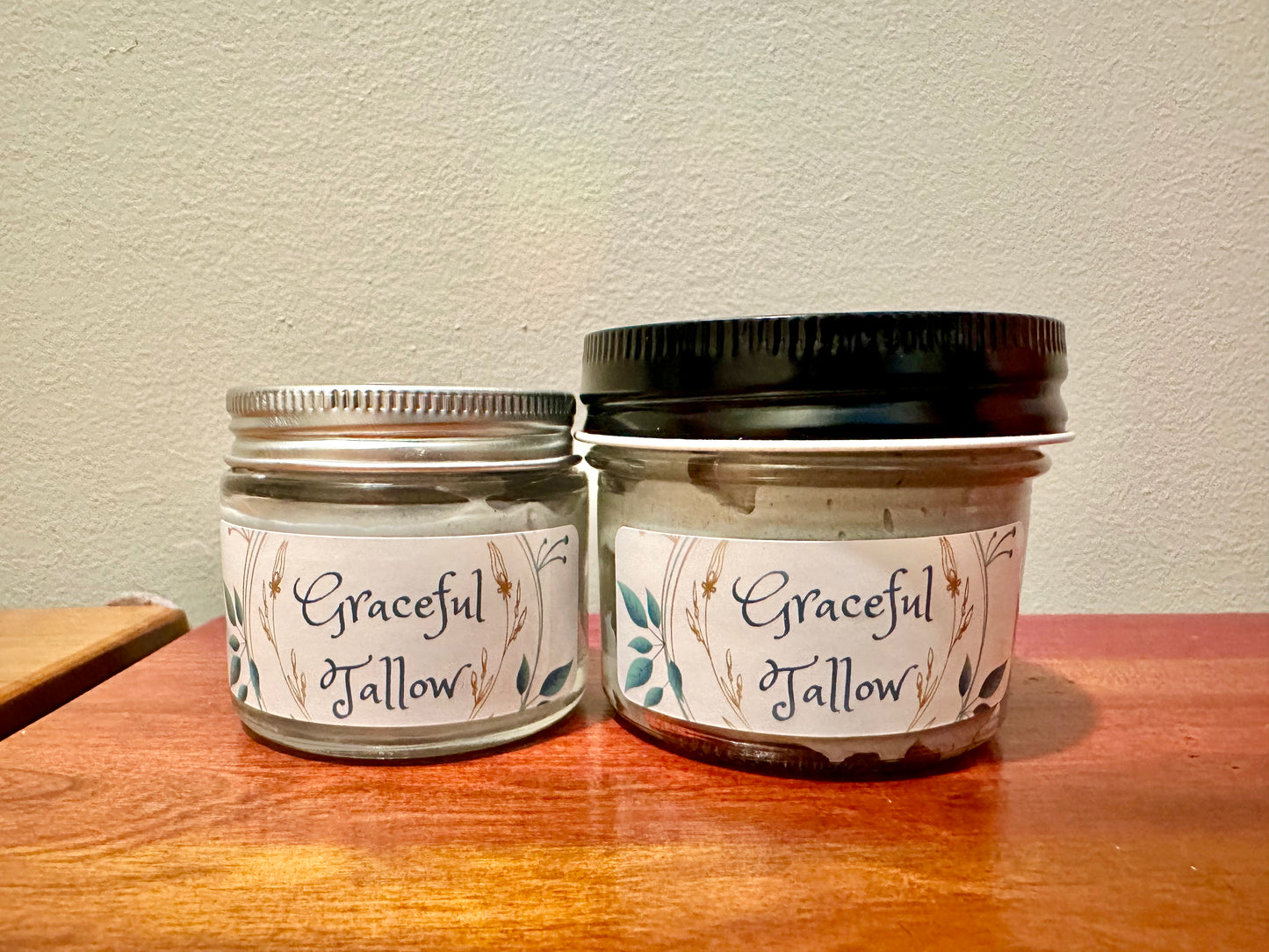 Activated Charcoal Moisturizer Grass Fed Tallow Face & Body Lotion / Eye Cream! Skin care gift Hydrating body butter Detox Lotions for Acne